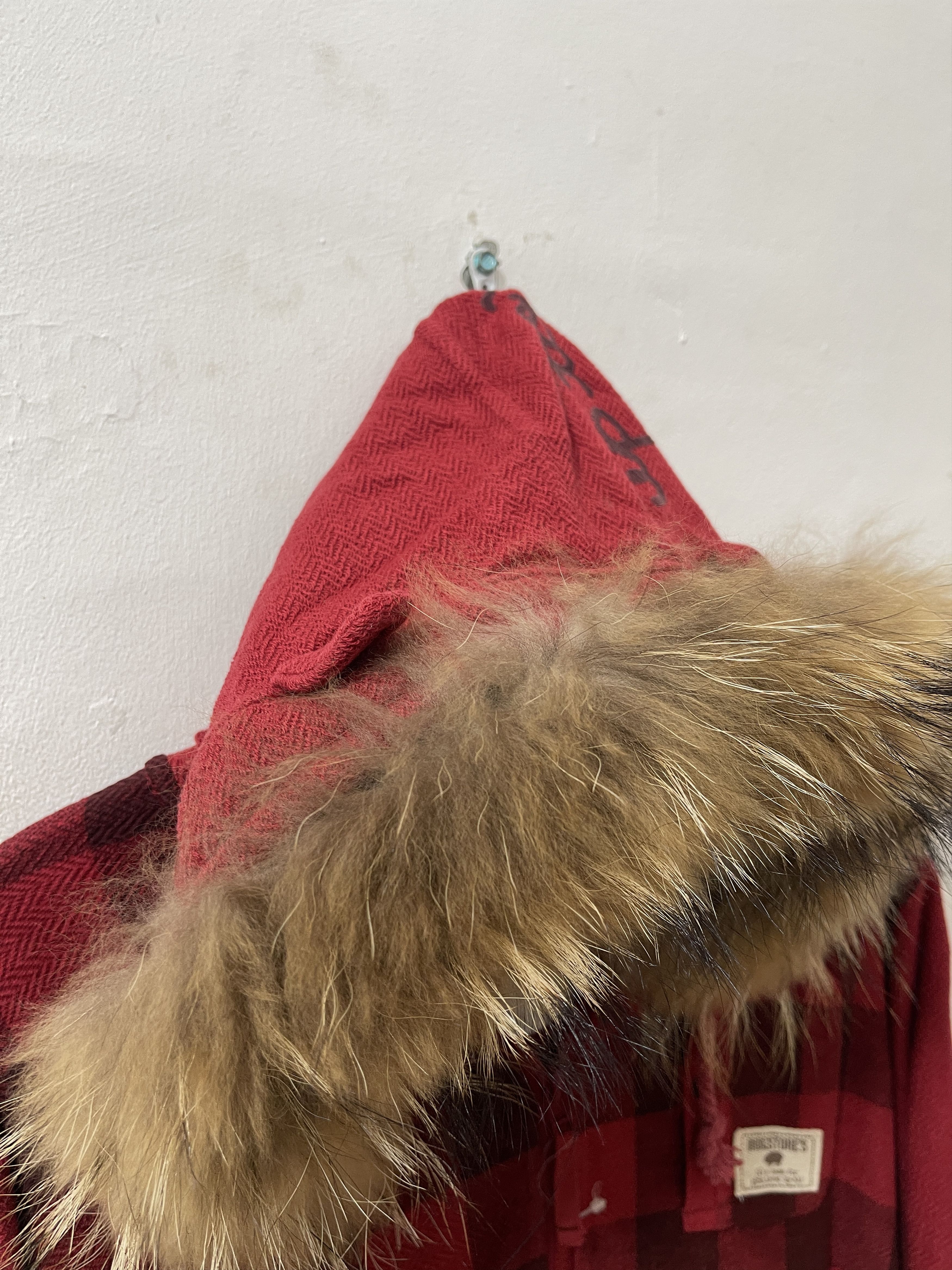 Japanese Brand Drug Store's Japan Archive Grunge Fur Animal Vkei Style Size US L / EU 52-54 / 3 - 4 Thumbnail
