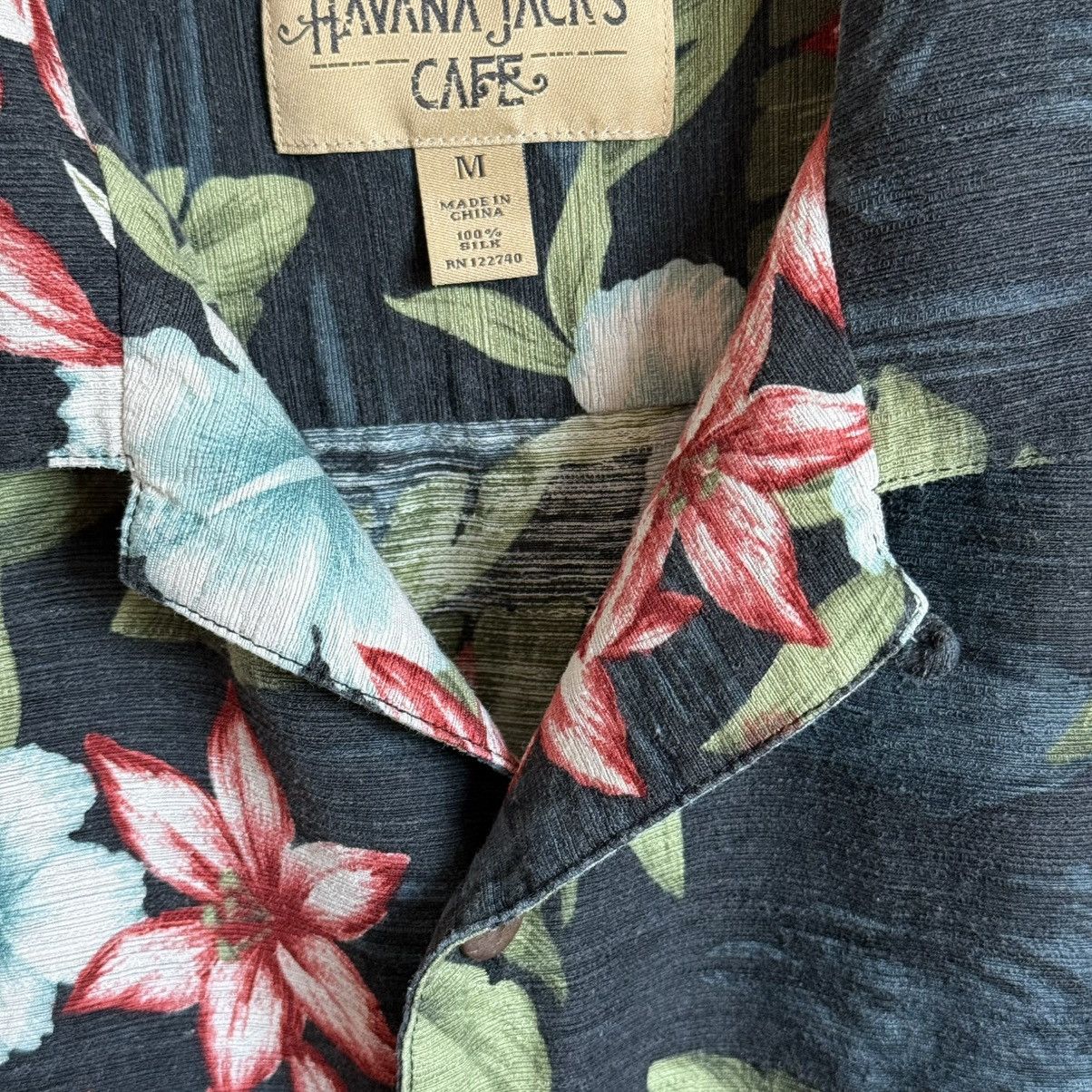 Havana × Vintage Havana Jack’s Cafe Men’s Hawaiian Floral Button-Up Shirt M Size US M / EU 48-50 / 2 - 5 Thumbnail