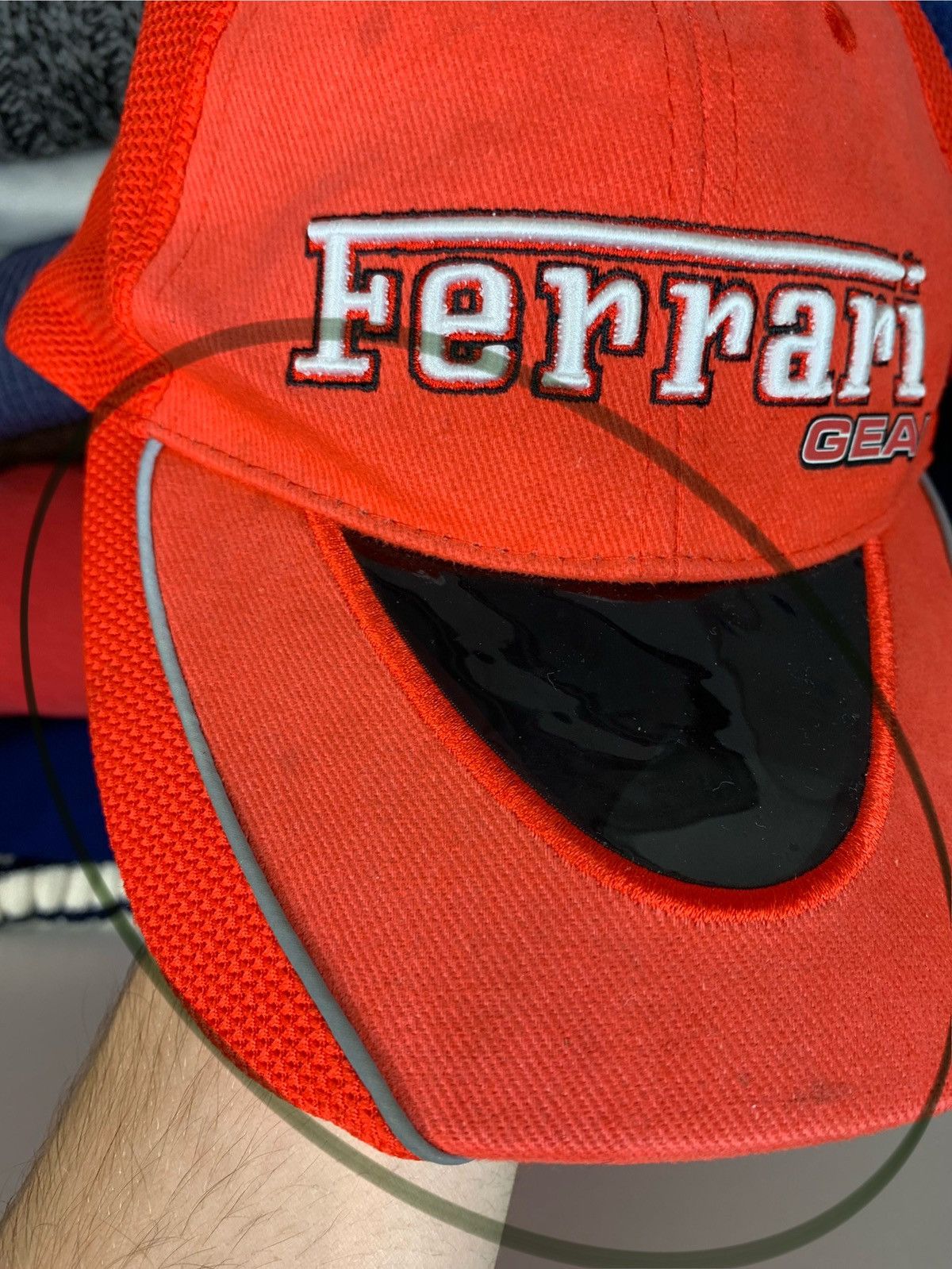 Ferrari × Vintage Vintage Ferrari Cap Hat Size ONE SIZE - 6 Thumbnail