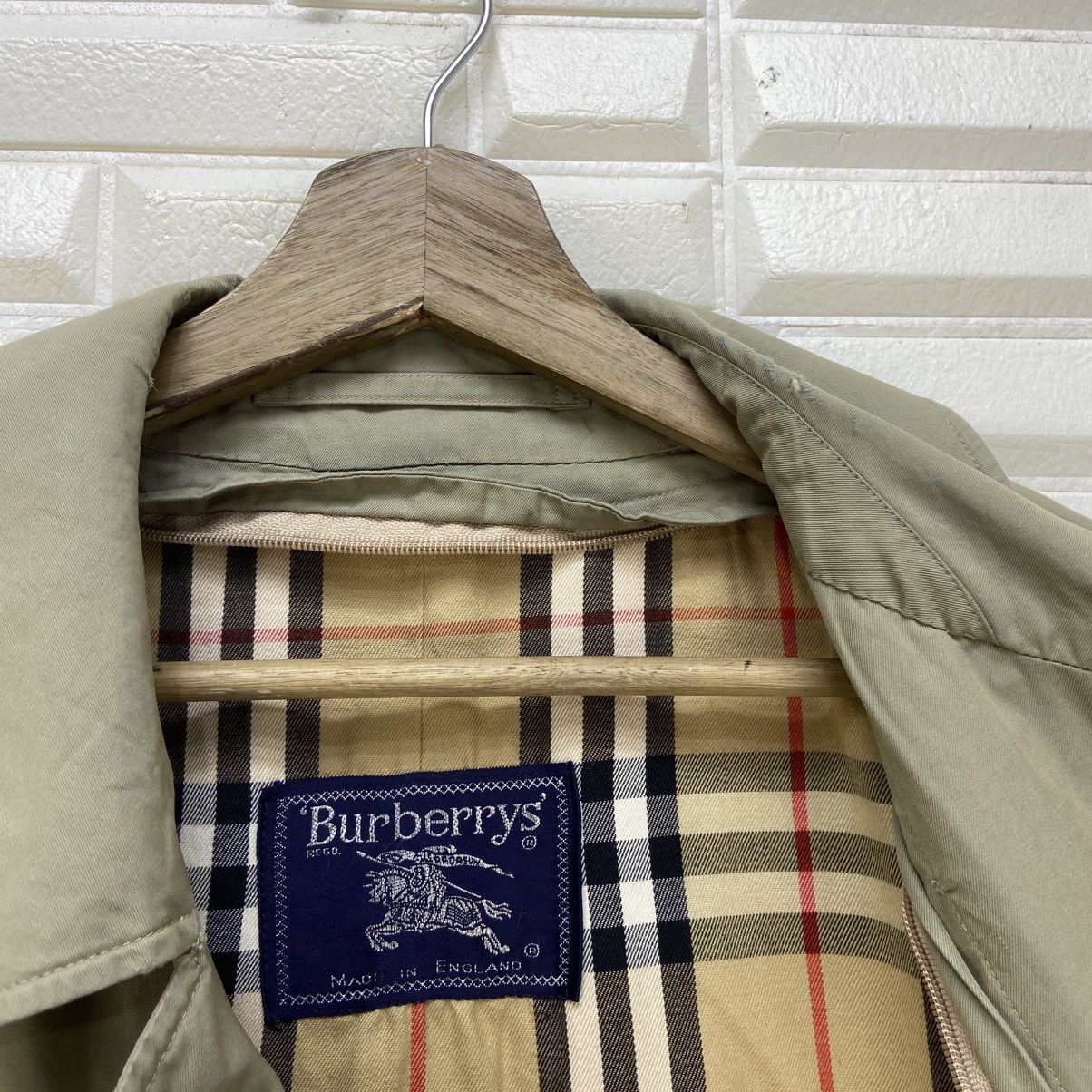 Burberry Prorsum Burberry’s Prorsum Made in England Nova Check Trench Coat Size US M / EU 48-50 / 2 - 19 Thumbnail