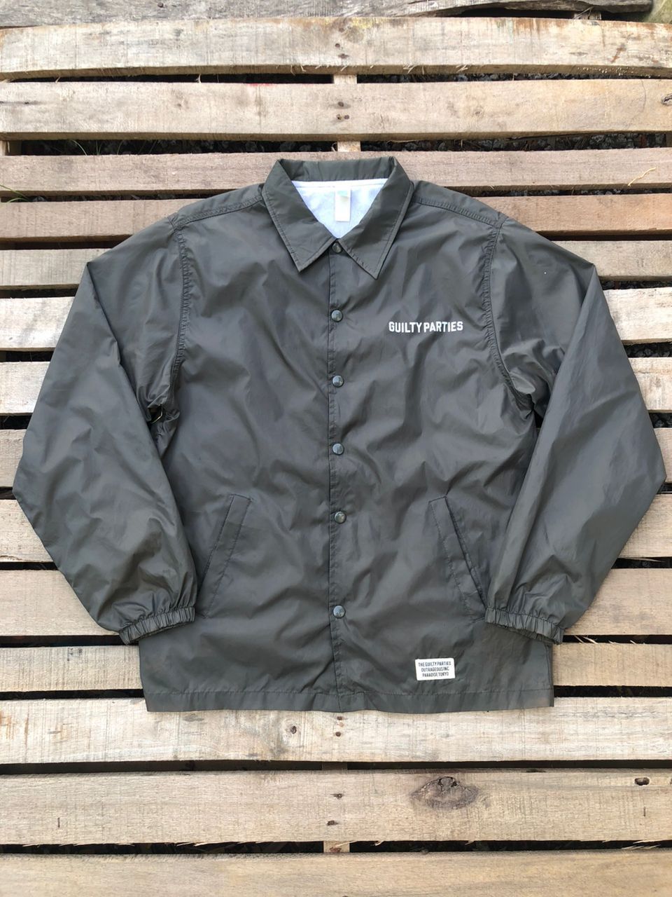 Japanese Brand Wacko Maria "The Guilty Parties" Coach Jacket Size US M / EU 48-50 / 2 - 2 Thumbnail