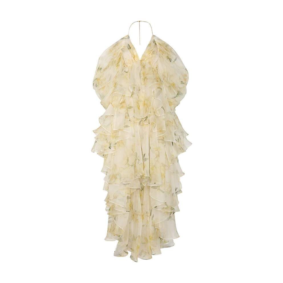 Zimmermann oc11z0525 Maxi Dress in Multicolor Size XS / US 0-2 / IT 36-38 - 1 Thumbnail