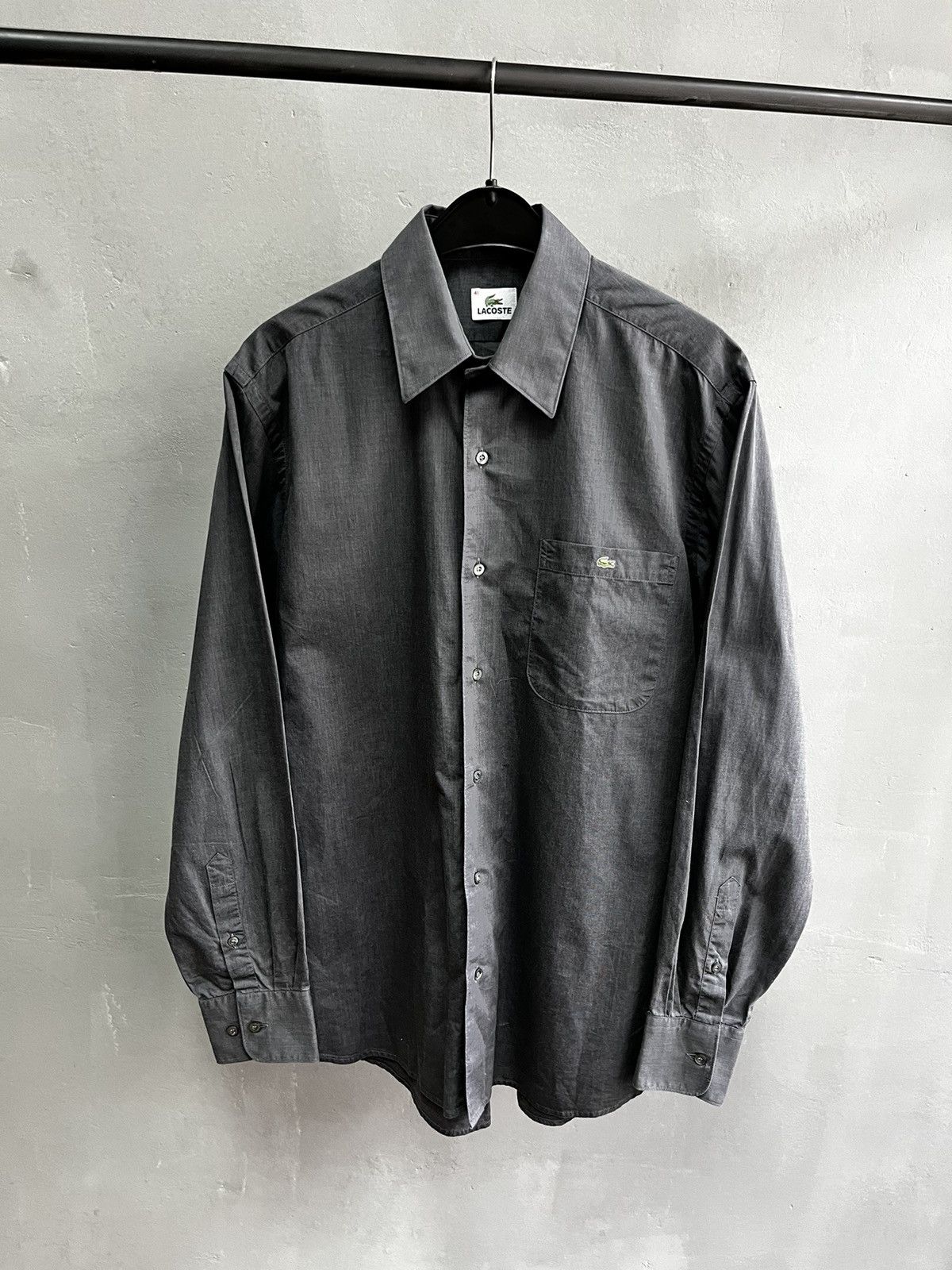 Lacoste × Vintage Lacoste shirt vintage Size US M / EU 48-50 / 2 - 2 Thumbnail
