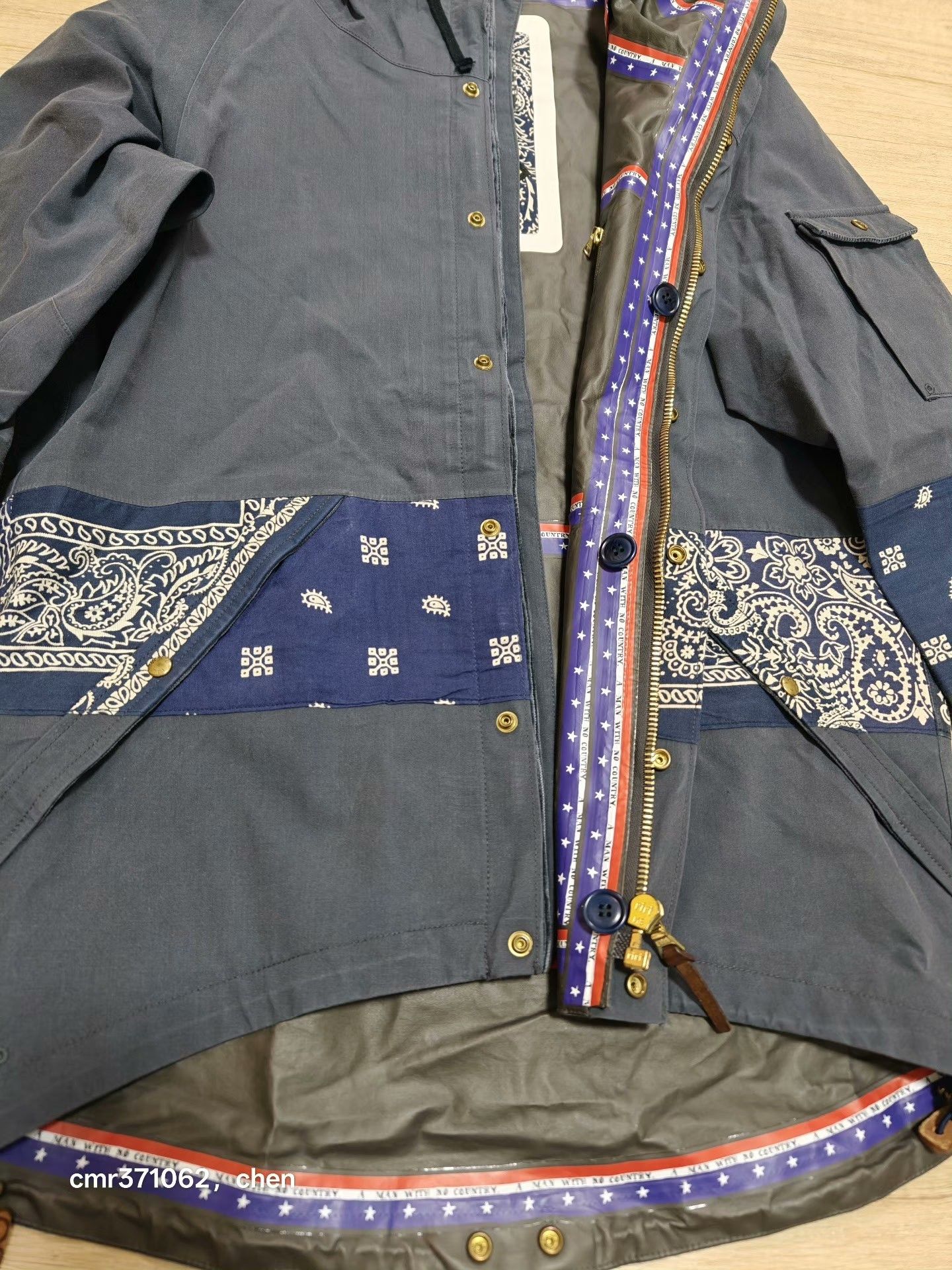 Visvim VISVIM 15 ICT NOMAD JKT 2.5L BANDANA Size US S / EU 44-46 / 1 - 6 Thumbnail