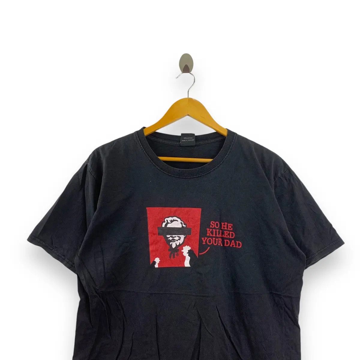 Vintage Vintage KFC PUNK KILL Dead Parody Tee Shirt Top Pop Art Size US L / EU 52-54 / 3 - 4 Thumbnail