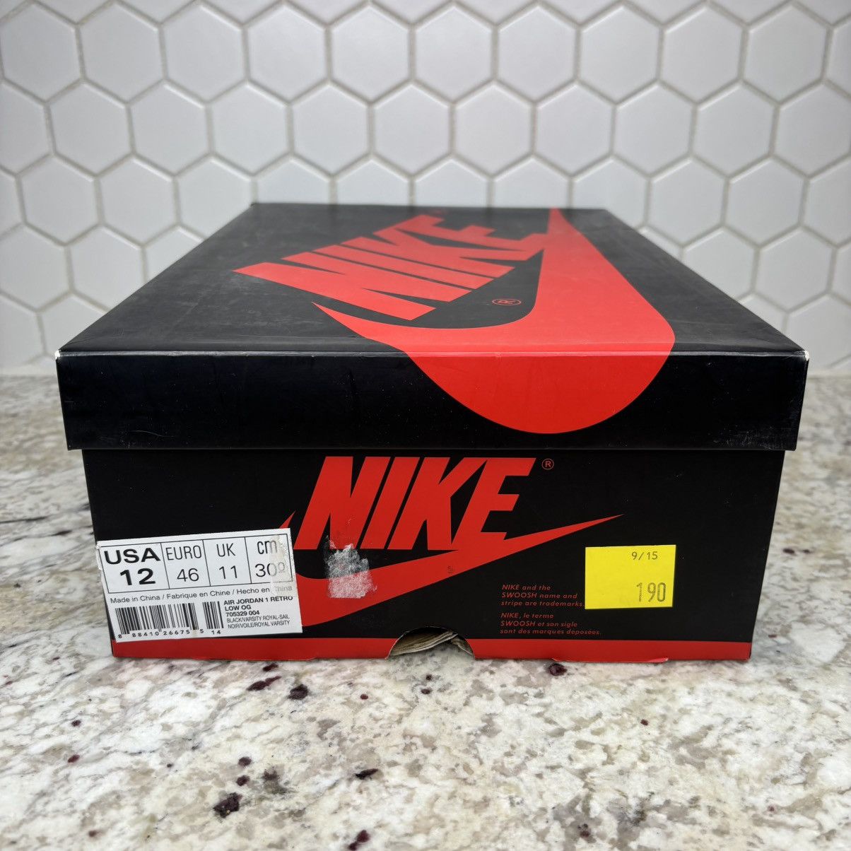 Jordan Brand Size 12-Jordan 1 Retro Low Royal (2015) Clean W/Box Size US 12 / EU 45 - 18 Thumbnail