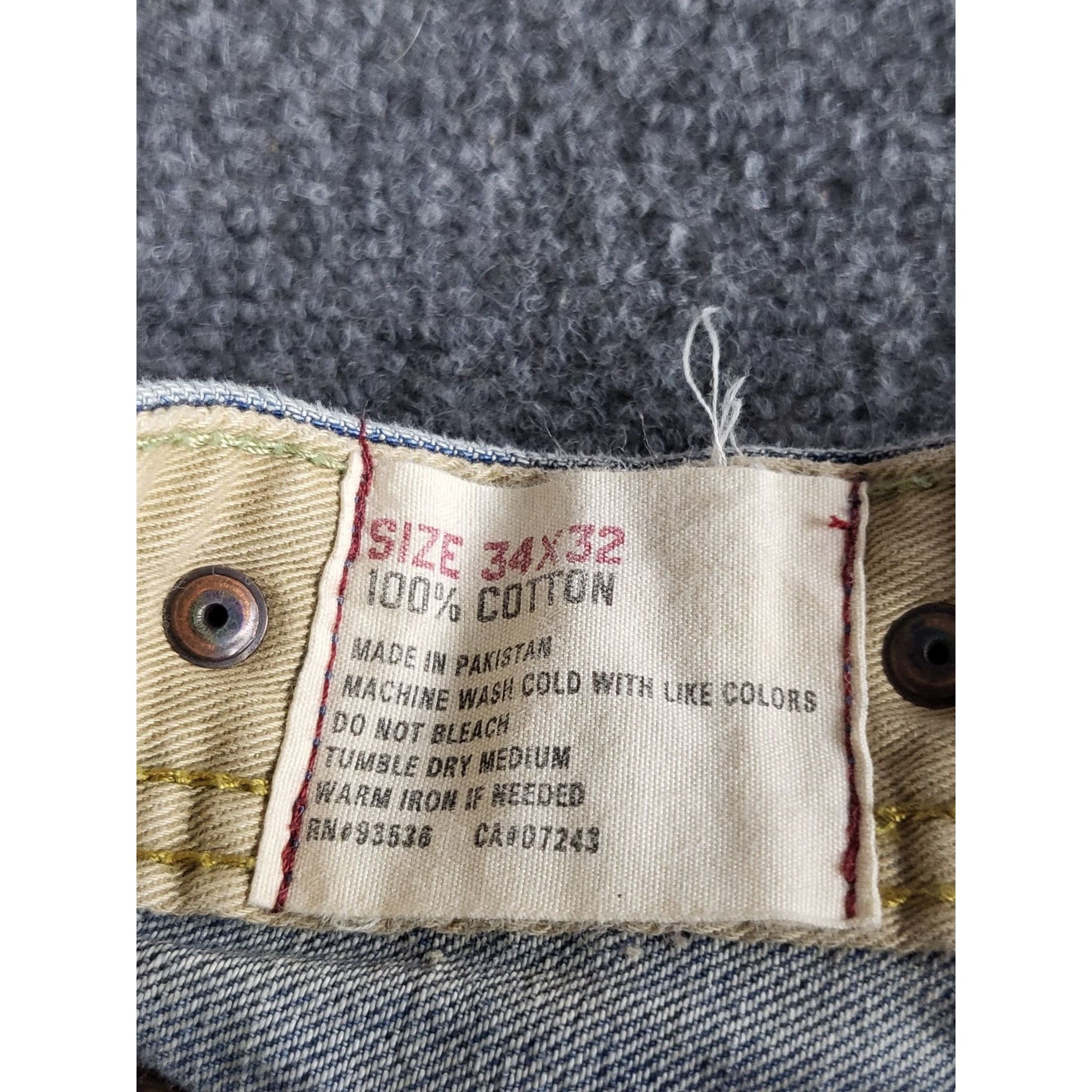 Ecko Unltd. Vintage Ecko Unltd Jeans Men Sz 34x32 Casual Blue Denim Y2K Size US 34 / EU 50 - 7 Thumbnail