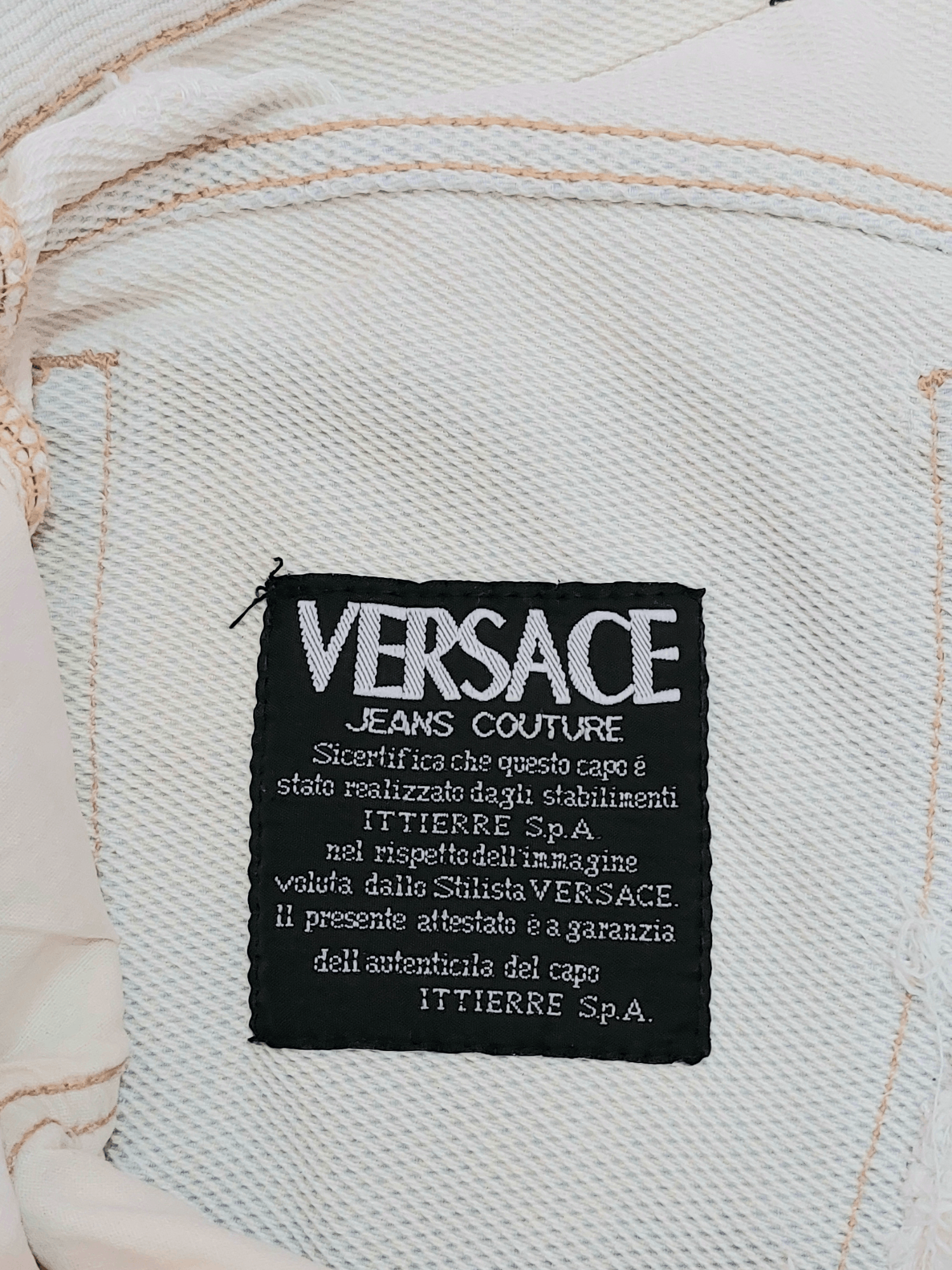 Versace Vintage Versace Jeans Couture Size US 28 / EU 44 - 8 Thumbnail
