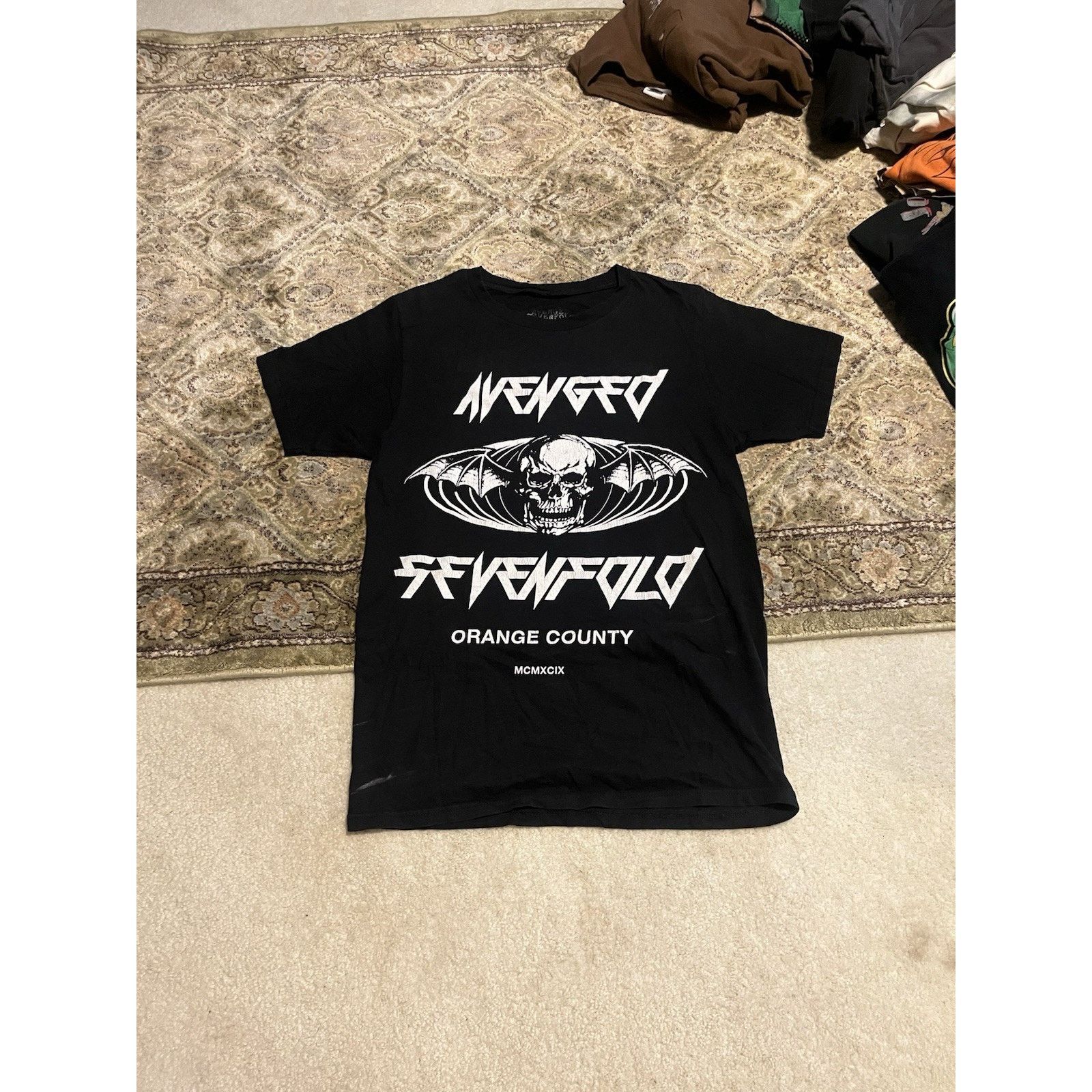 Other Avenge Sevenfold Black Tshirt Womens Small Vintage Size S / US 4 / IT 40 - 1 Thumbnail