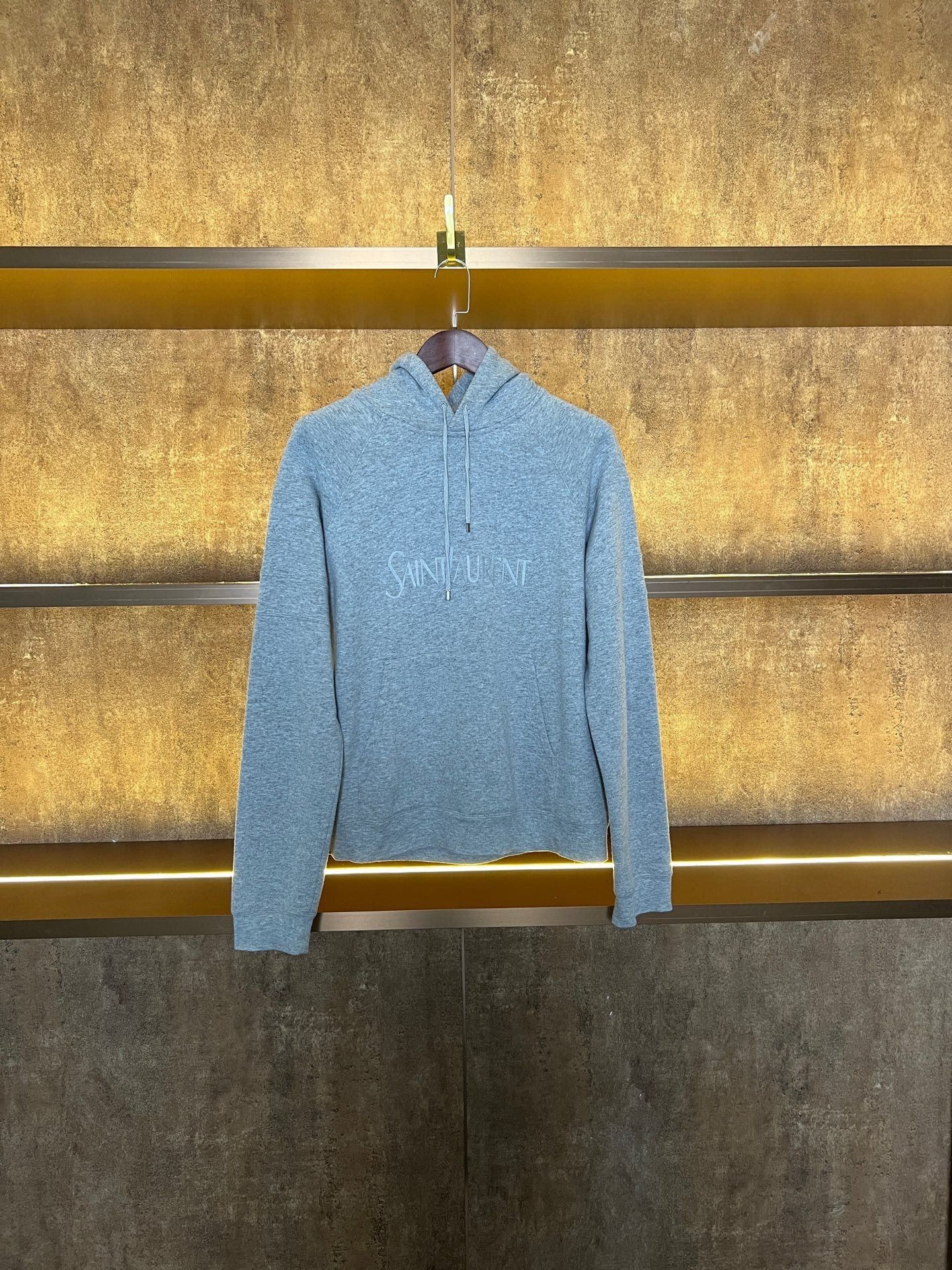 Saint Laurent Paris SLP Slogan Hoodie Size US XXL / EU 58 / 5 - 1 Thumbnail