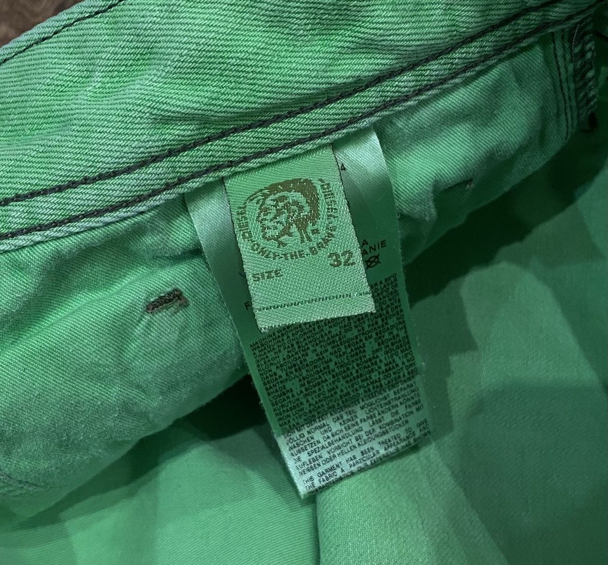 Diesel Diesel Tie Dye Thanaz Denim Pant x Avant Garde x Streetwear Size US 32 / EU 48 - 7 Thumbnail