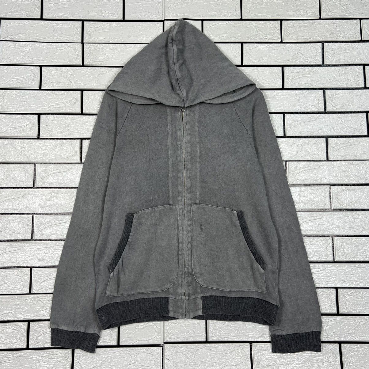 Blue Blue Japan Vintage BLUE BLUE JAPAN ARIGATO Zipper Hoodies #4281-C194 Size US M / EU 48-50 / 2 - 1 Thumbnail