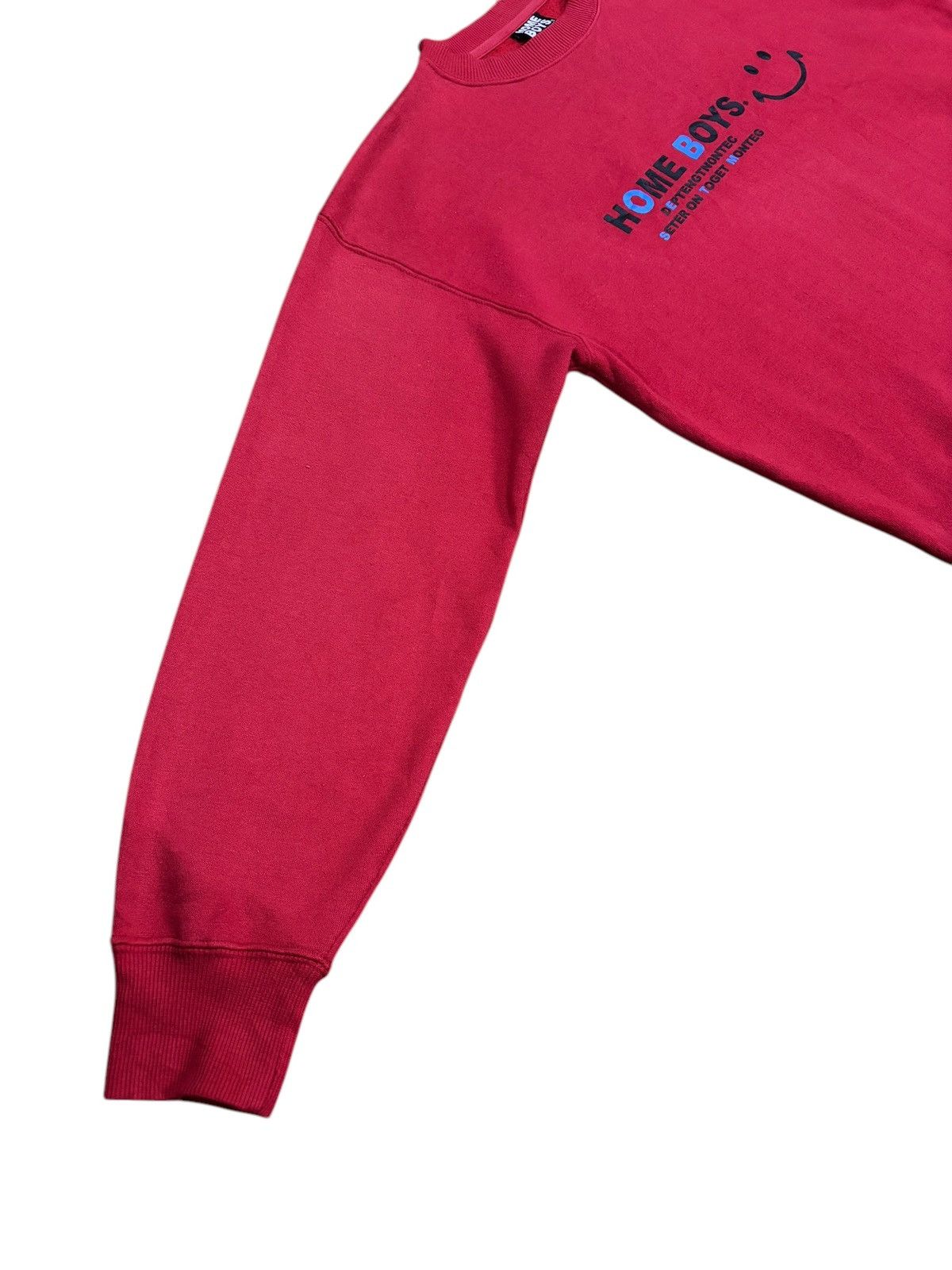 Designer × Japanese Brand Vintage HOME BOYS Printed Distressed Sweatshirt Size US M / EU 48-50 / 2 - 6 Thumbnail