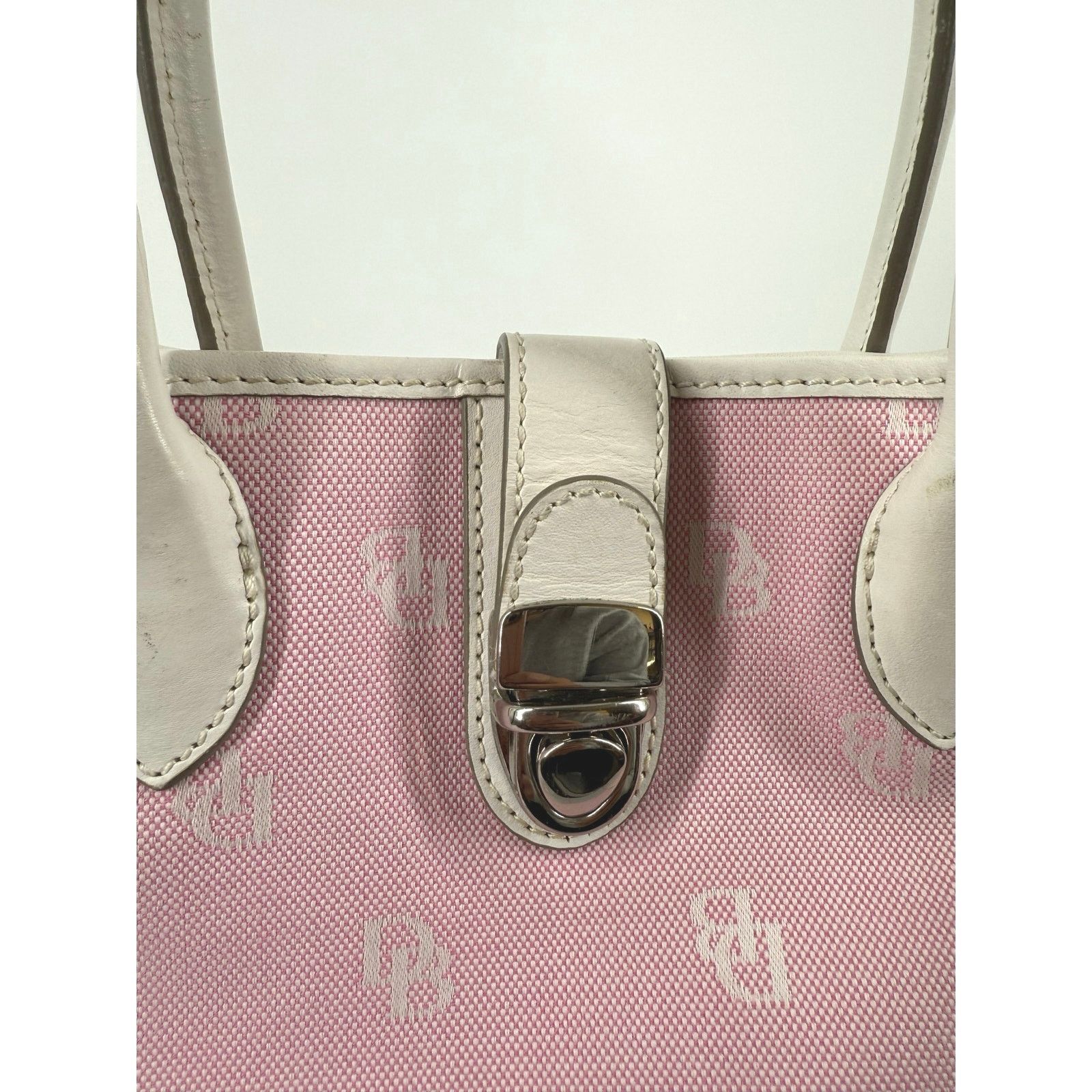 Dooney & Bourke Vintage Dooney & Bourke Signature Canvas and Leather Satchel Size ONE SIZE - 6 Thumbnail