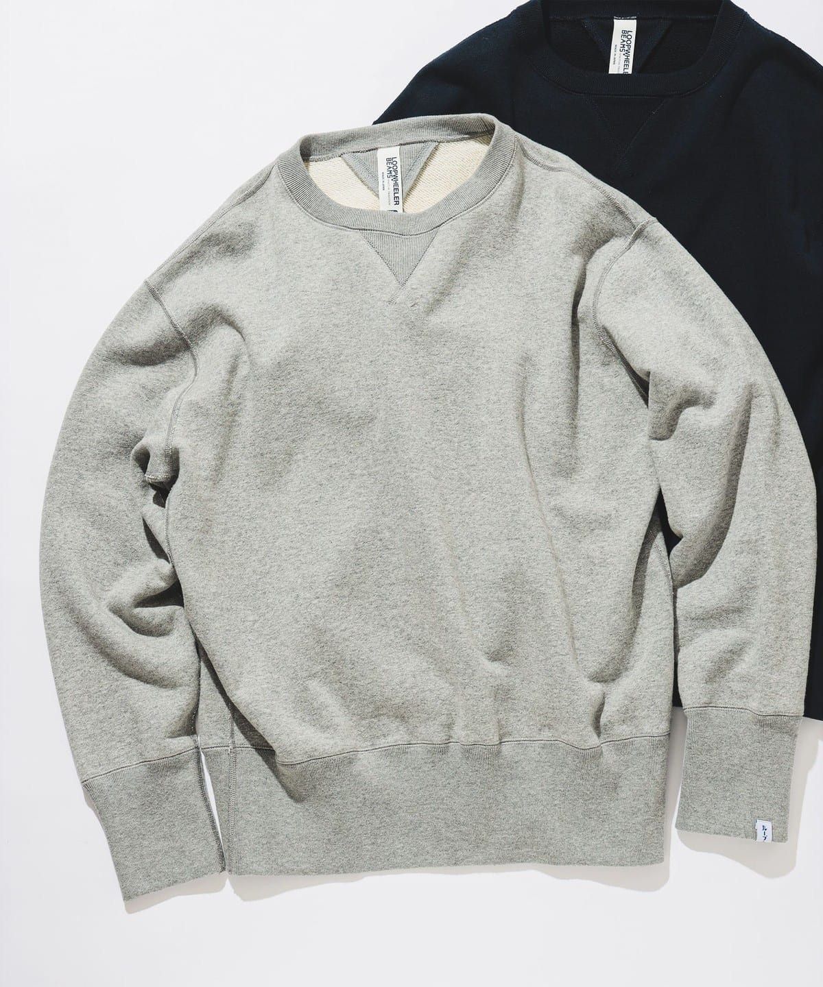 Beams Plus BEAMS PLUS x LOOPWHEELER Athletic Crewneck Sweatshirt