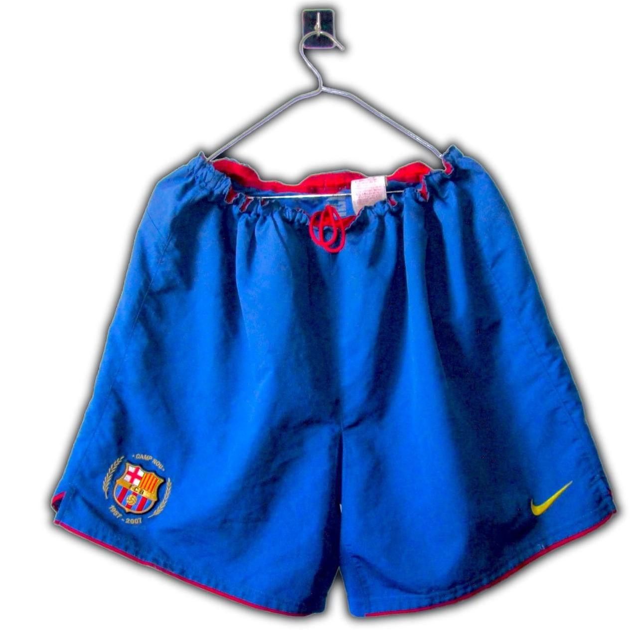 Nike Fc Barcelona Spain 2004 2005 Home Shirt Jersey Size US 31 - 1 Thumbnail
