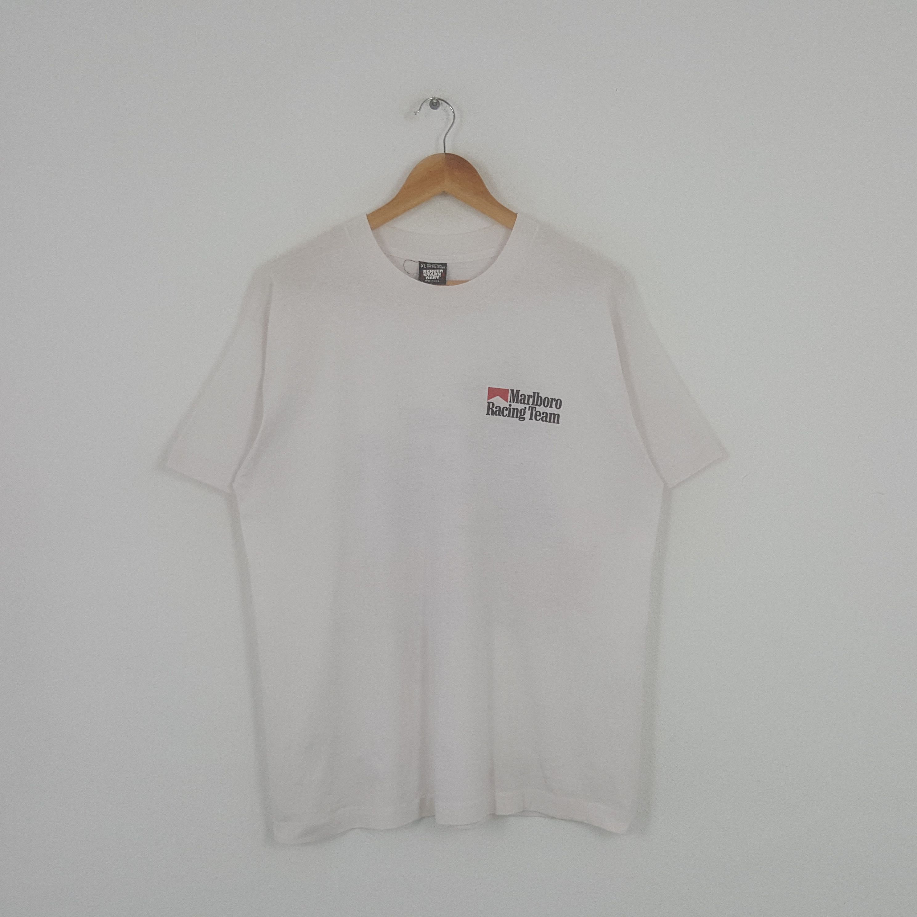 Marlboro × Vintage Vintage Marlboro Racing 89 Formula One Tshirt Size US L / EU 52-54 / 3 - 3 Thumbnail