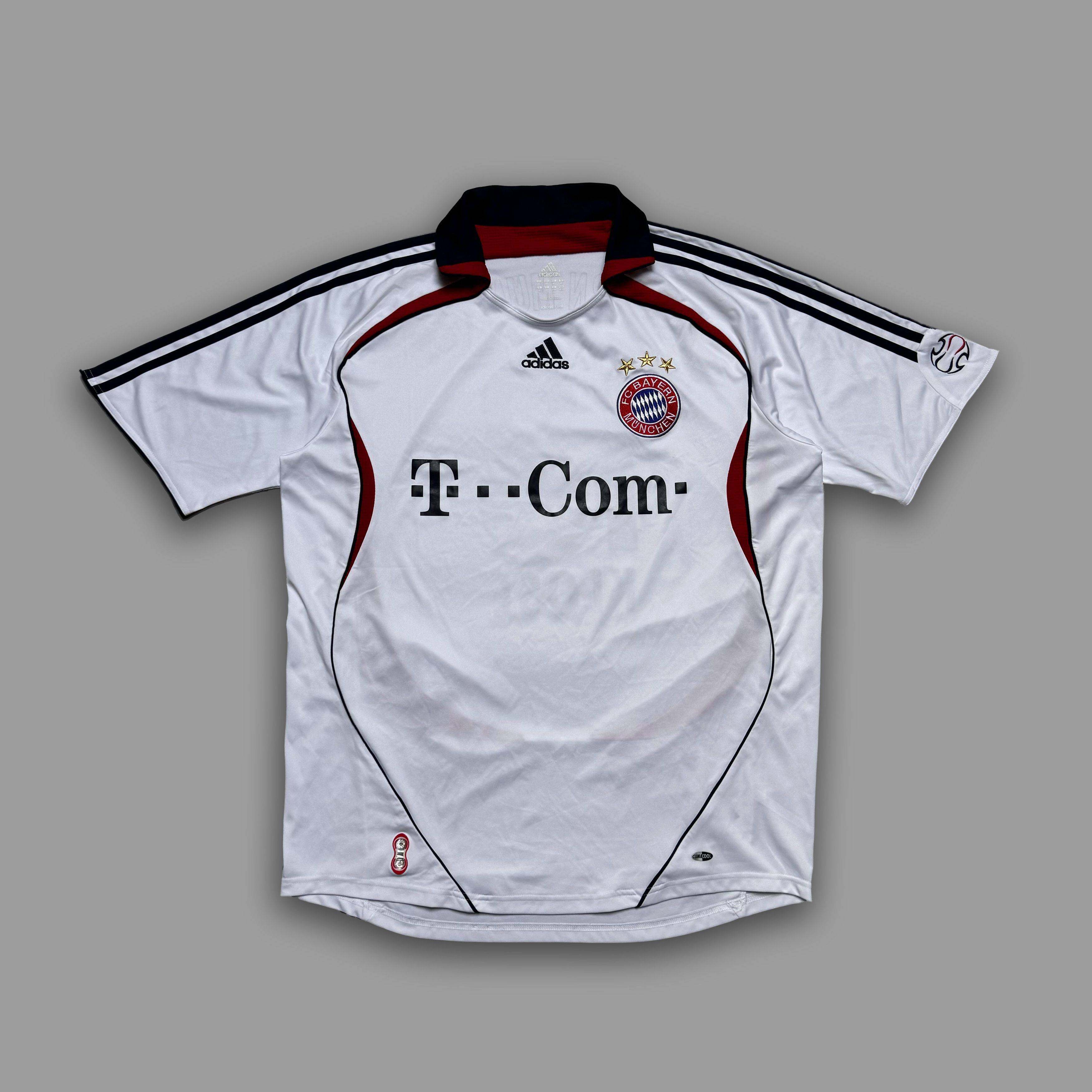 Vintage adidas 2007 Bayern Munich away Euro version soccer jersey deals XL