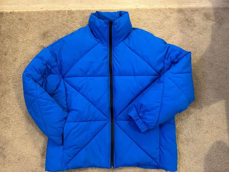 Reserved Men's Jacket windbreaker Coat Blue Padded Puffer M Polyester Size US M / EU 48-50 / 2 - 1 Thumbnail