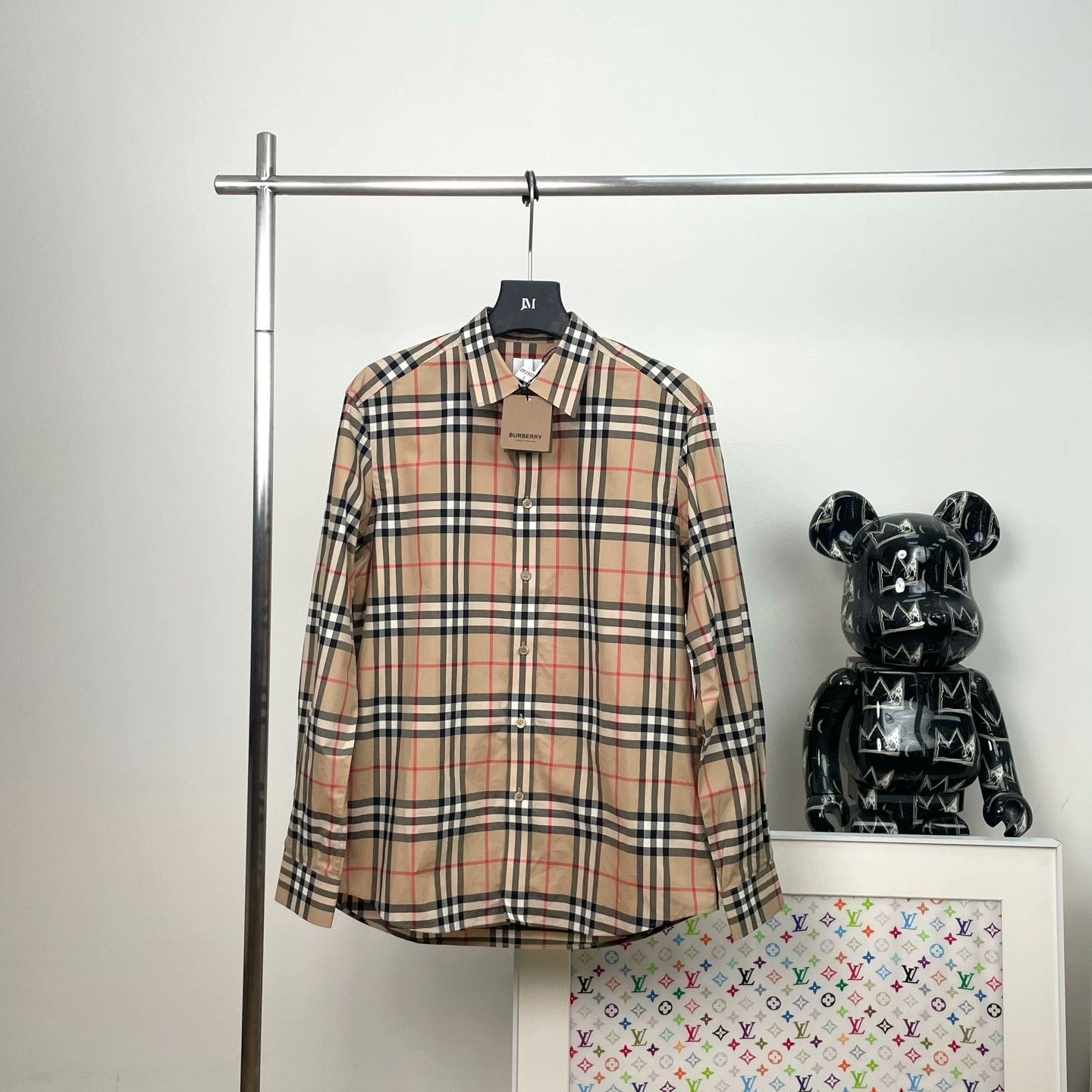Burberry Burberry Plaid Multi Shirt l Men Size US L / EU 52-54 / 3 - 1 Thumbnail