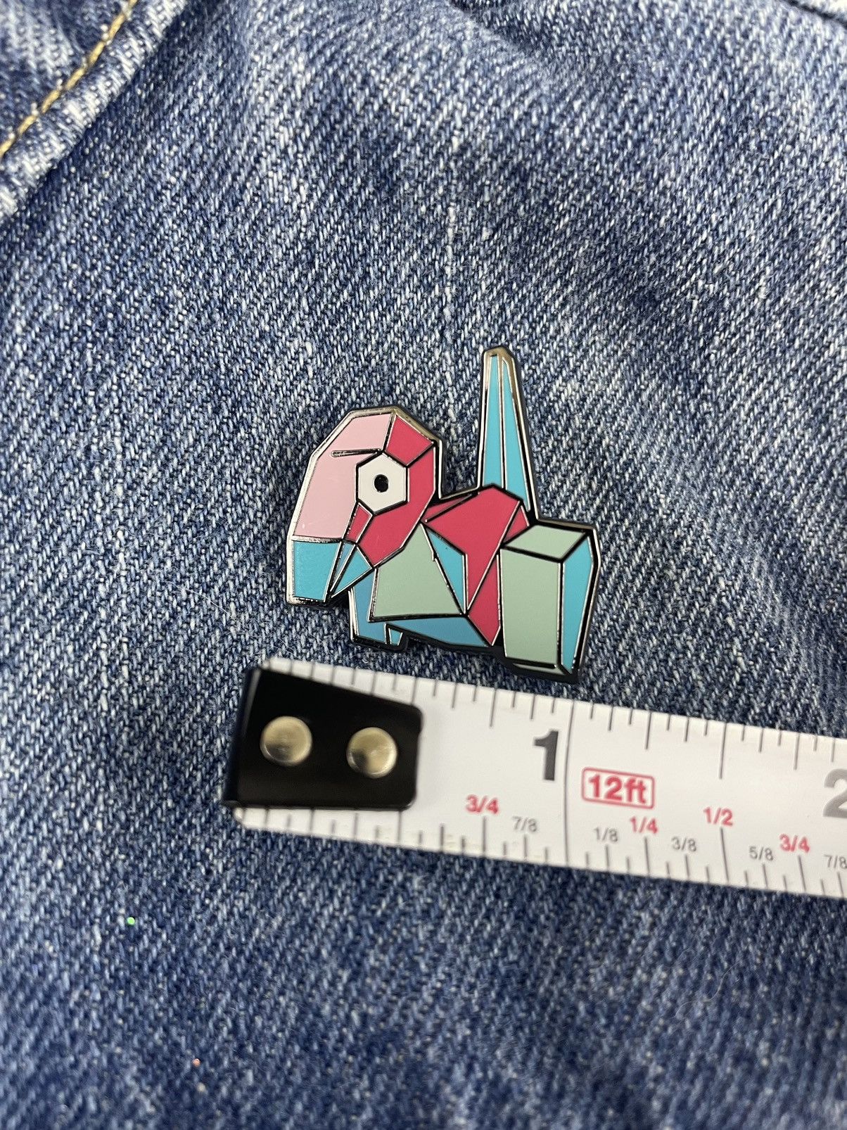 Other Porygon Enamel Pin Size ONE SIZE - 2 Thumbnail