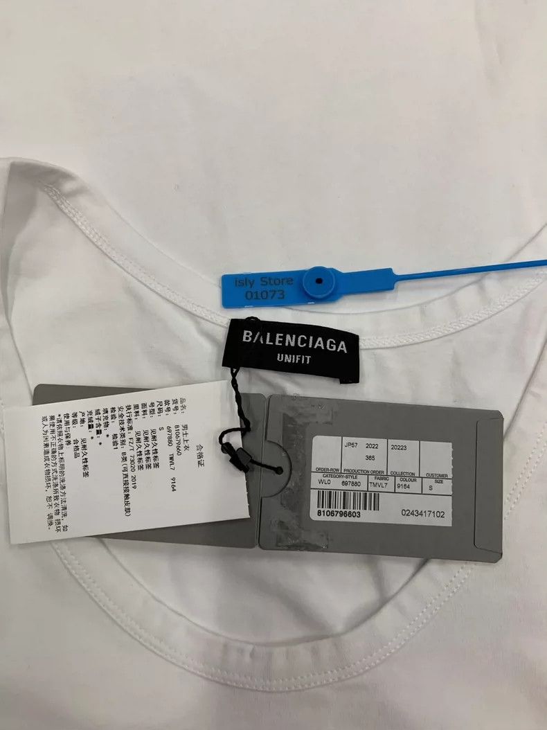 Balenciaga Balenciaga 520 Capsule Series Solid Color Loose Round Neck Size US S / EU 44-46 / 1 - 5 Thumbnail