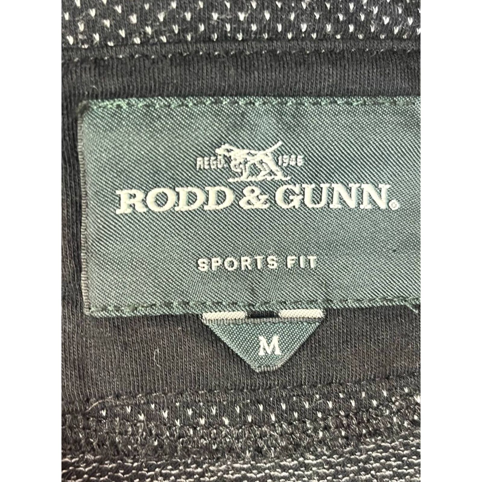 Rodd & Gunn Rodd & Gunn Polo Shirt Knit Black Gray Sports Golf Mens M Medium See Pics Size US M / EU 48-50 / 2 - 5 Thumbnail