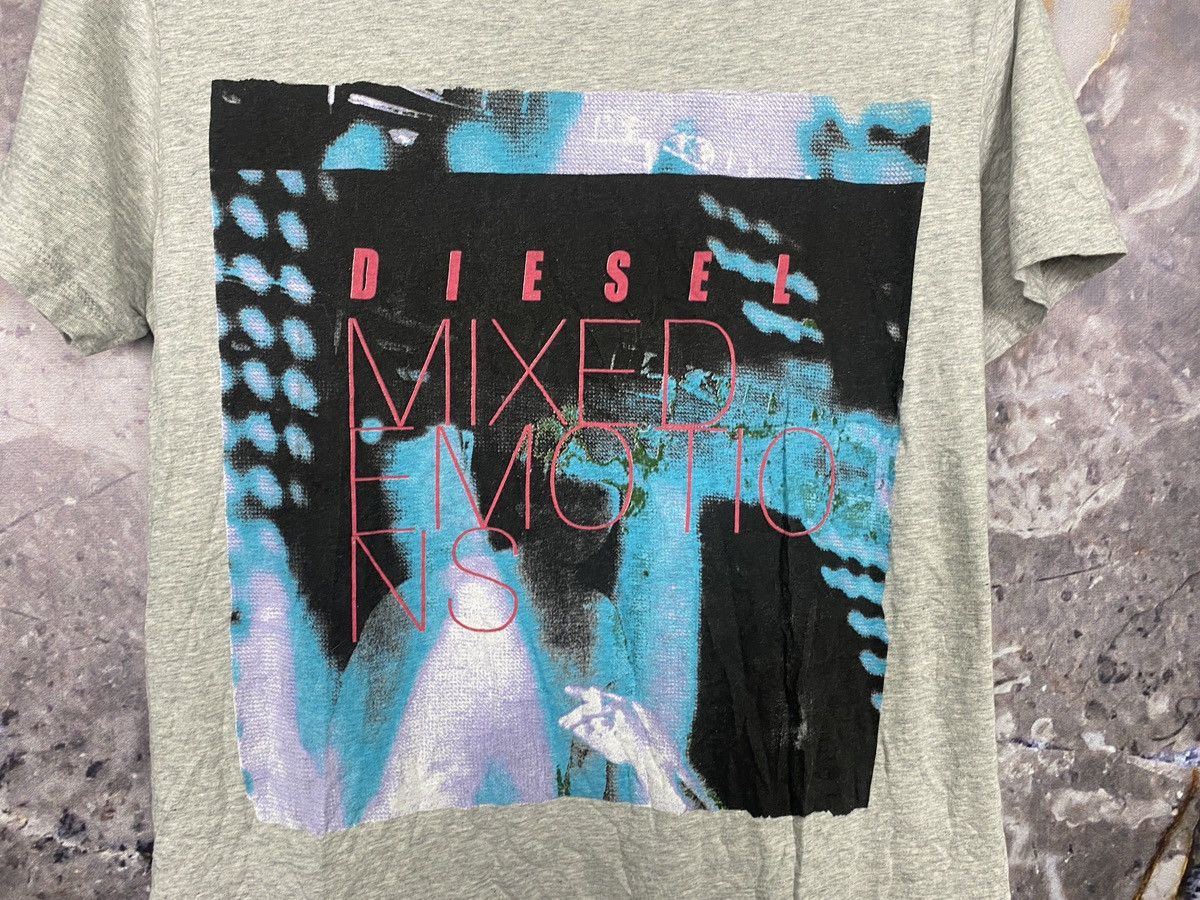 Diesel × Vintage Men’s Diesel Mixed Emotions T-Shirt Luxury Size XL Size US XL / EU 56 / 4 - 4 Thumbnail