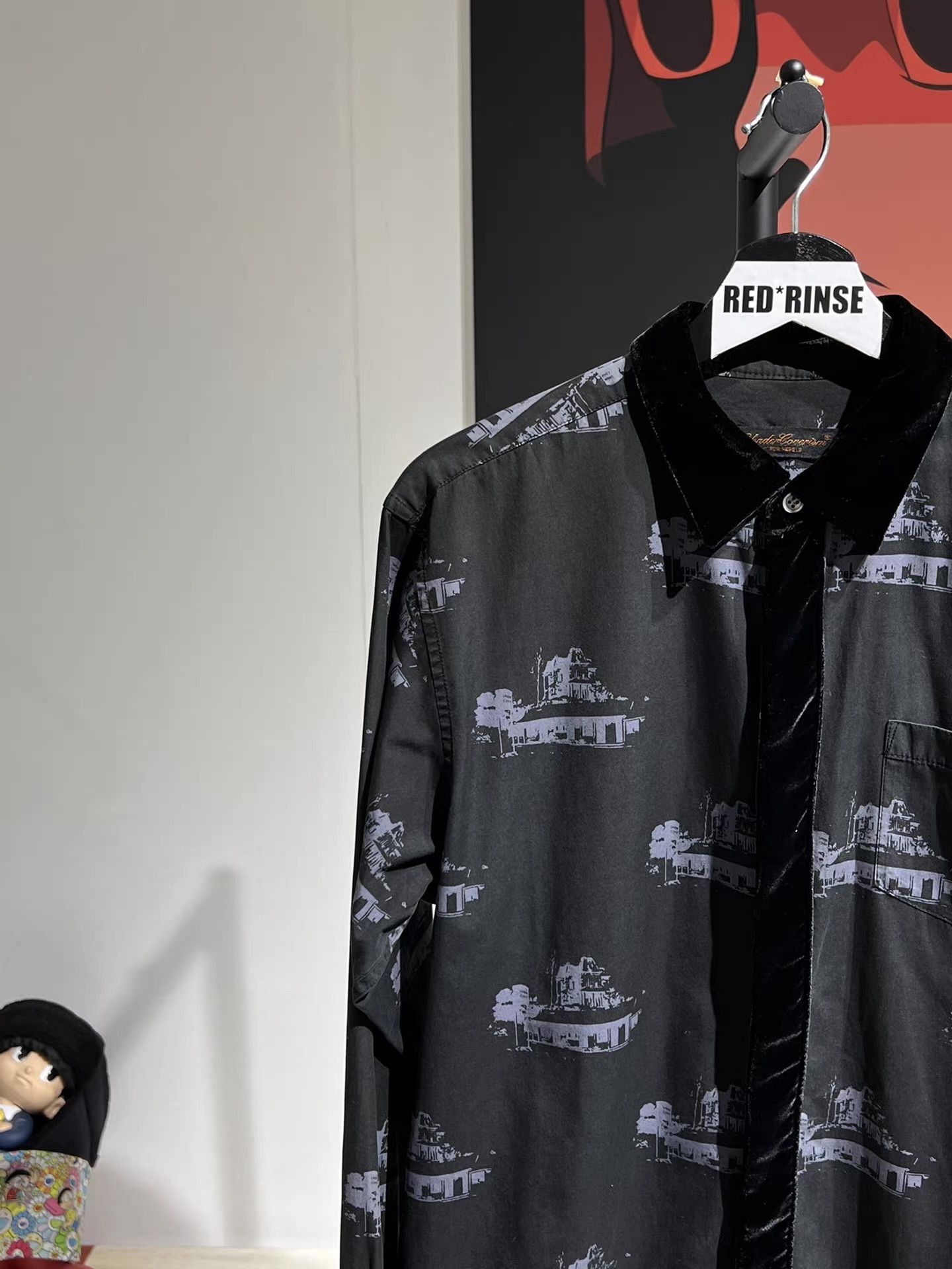 Undercover Undercover *02 Witch Period Velvet Shirt Q13 Size US L / EU 52-54 / 3 - 5 Thumbnail