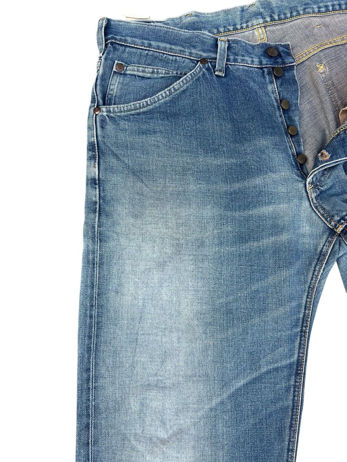 Lee Vintage 90s Lee Riders Side Tag Fade Denim Selvedge Jeans Size US 34 / EU 50 - 8 Thumbnail
