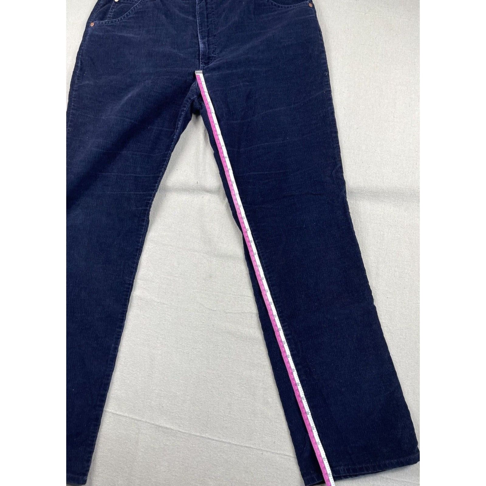 Lee VINTAGE Lee Riders Corduroy Pants 36x32 Blue Union USA Made Mens Workwear Size US 36 / EU 52 - 8 Thumbnail