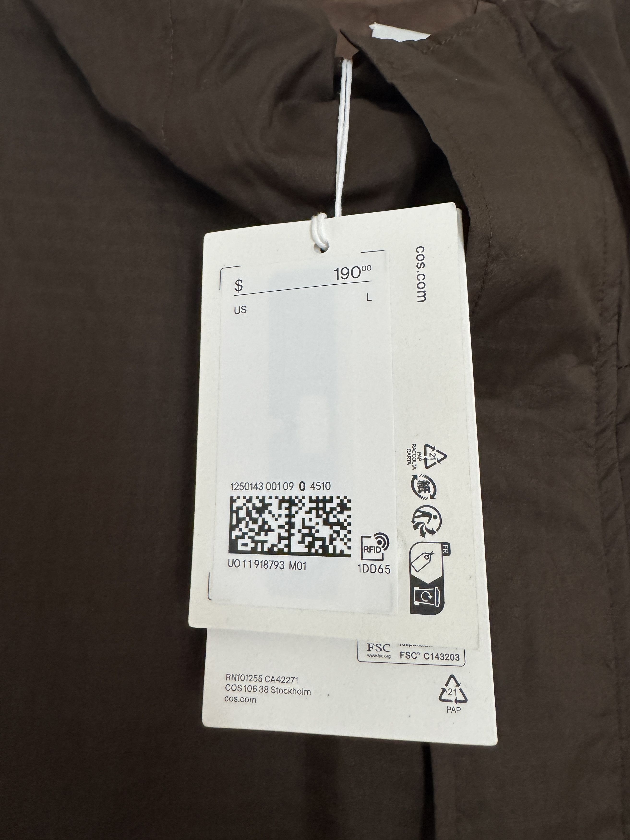 Cos Nylon Sport Untility Jacket Size US L / EU 52-54 / 3 - 12 Thumbnail
