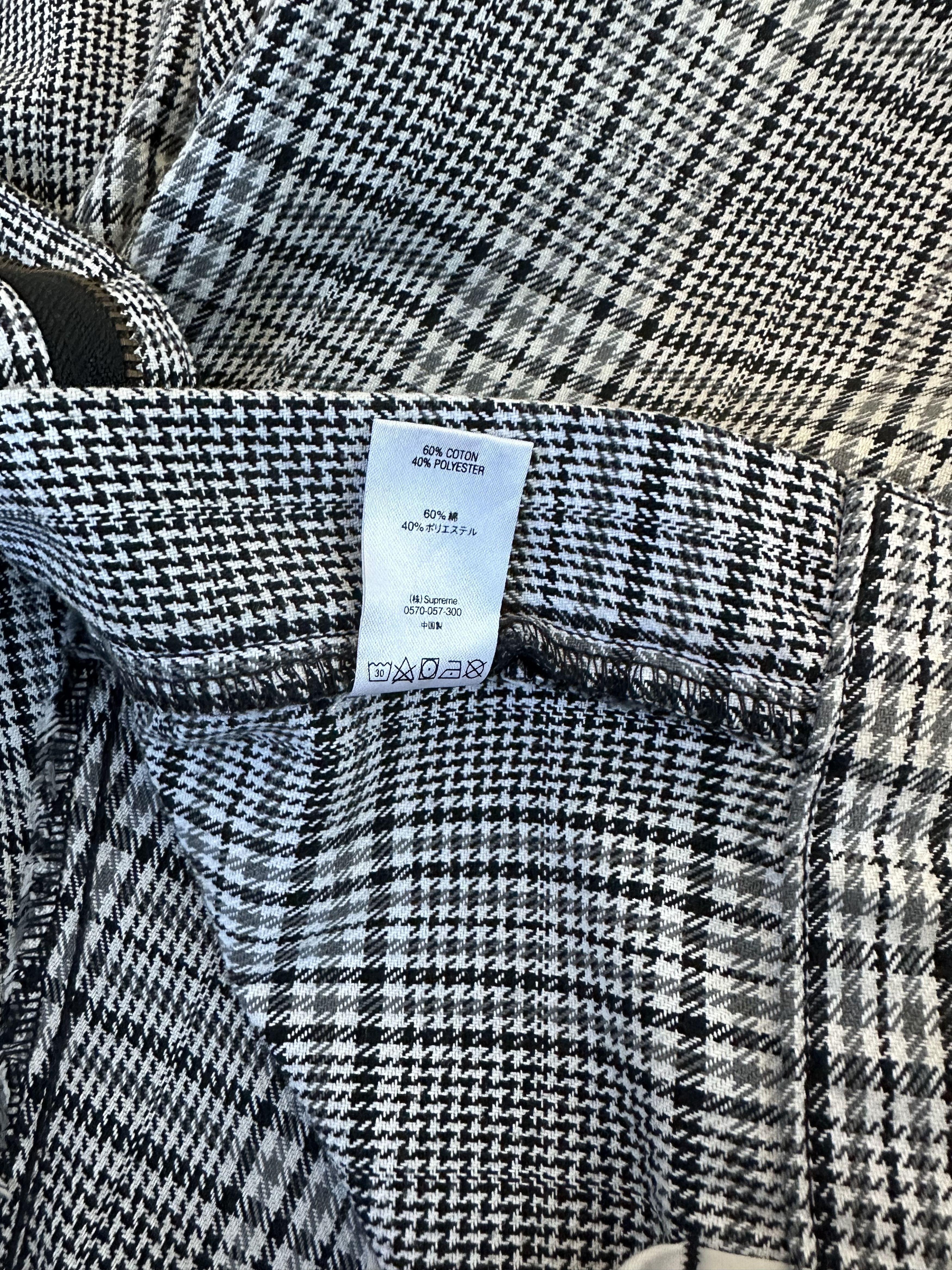Supreme FINAL DROP Plaid Work Pants SS19 Size US 32 / EU 48 - 8 Thumbnail