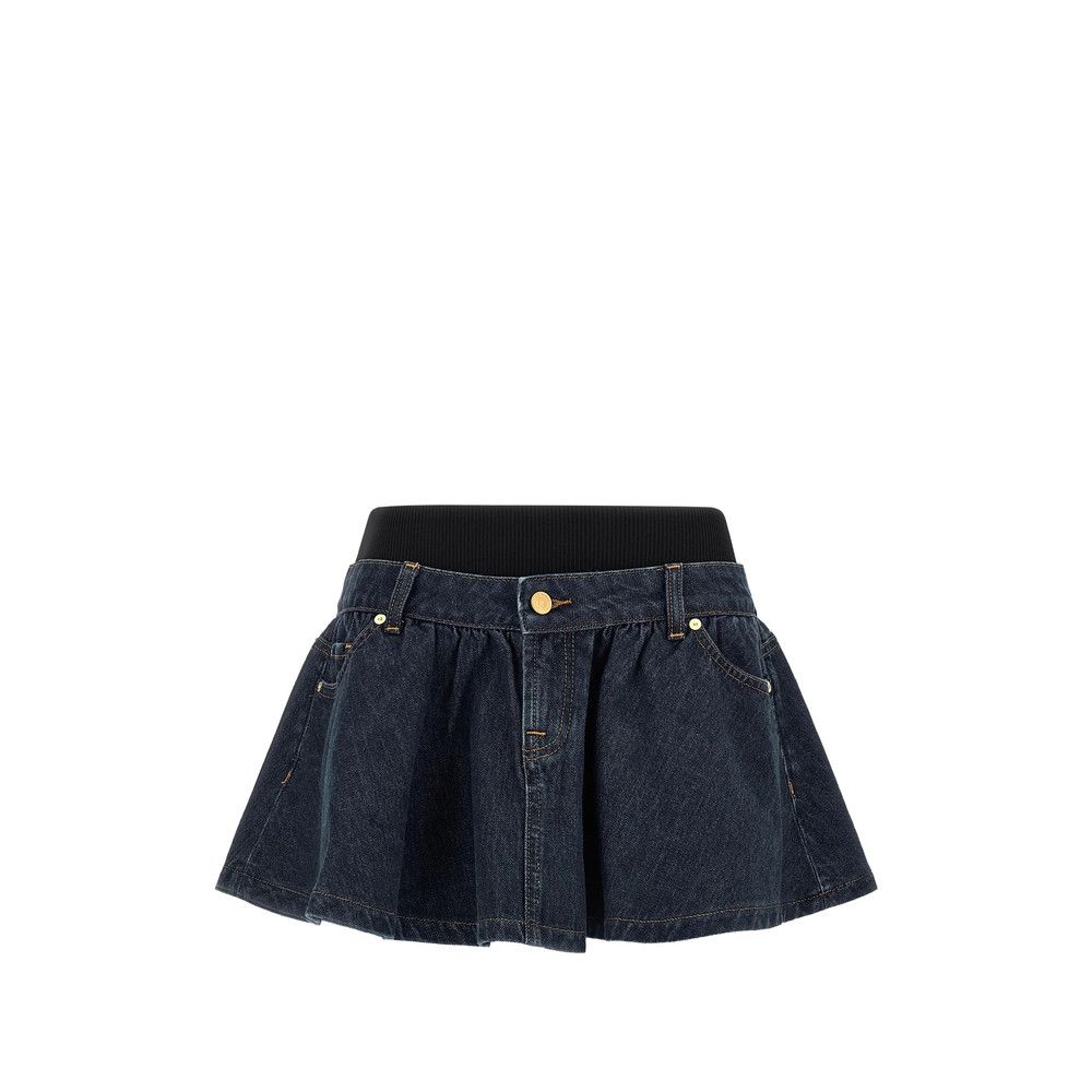 7 For All Mankind BLUE Skirts - A-Line Skirts