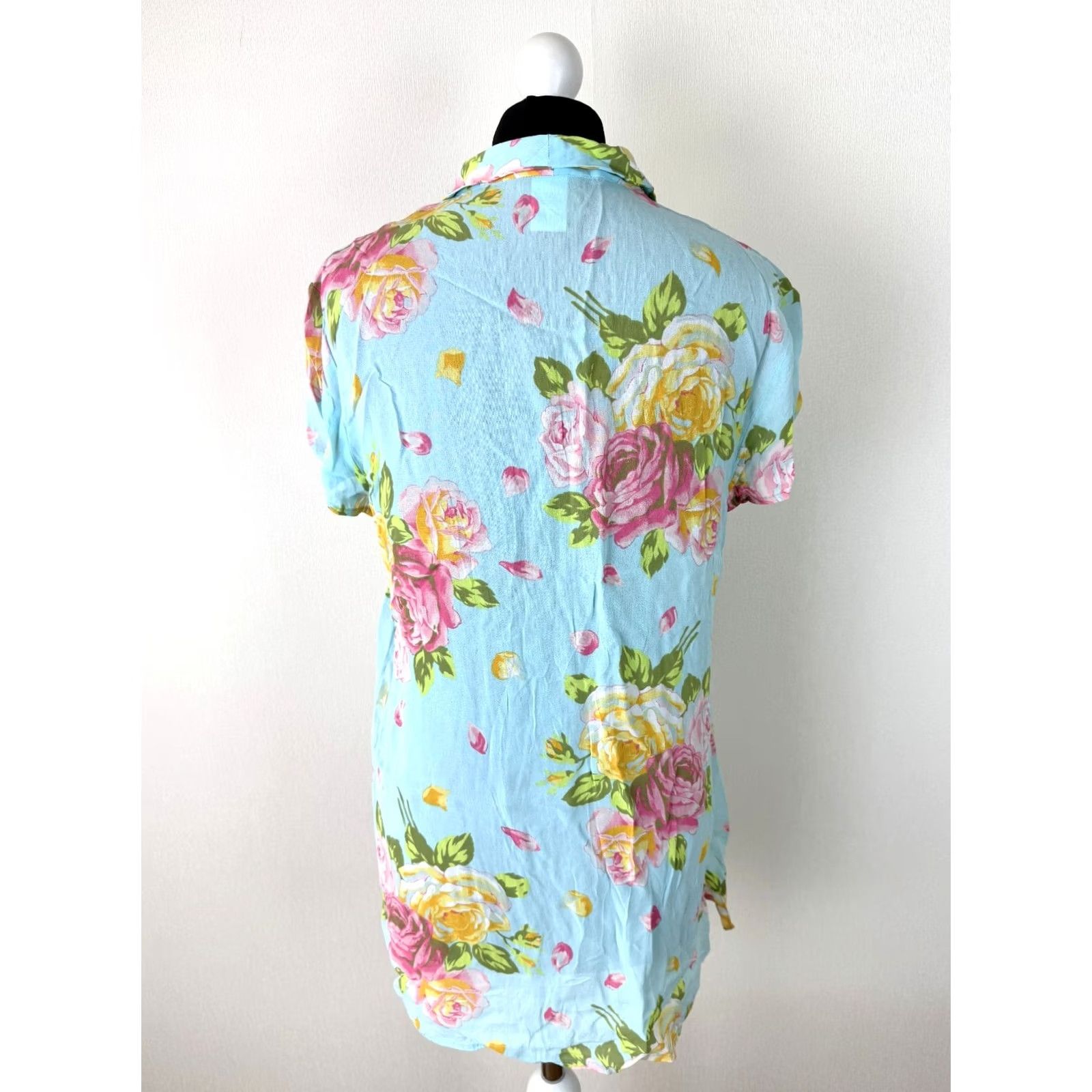 Kenzo Kenzo Jungle womens tunic blouse Size 40 Blue Size S / US 4 / IT 40 - 3 Thumbnail