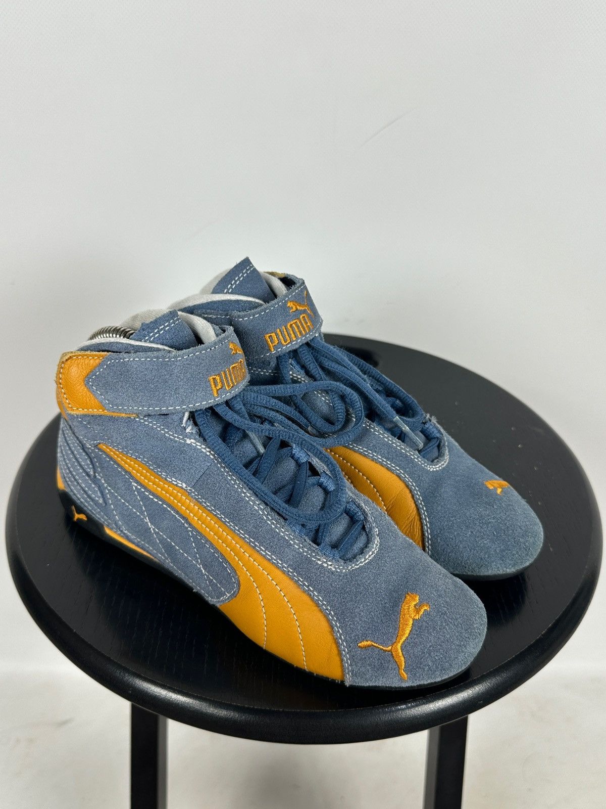 Puma Vintage Puma F1 Repli Cat Mid III SpeedCat Suede Sneakers