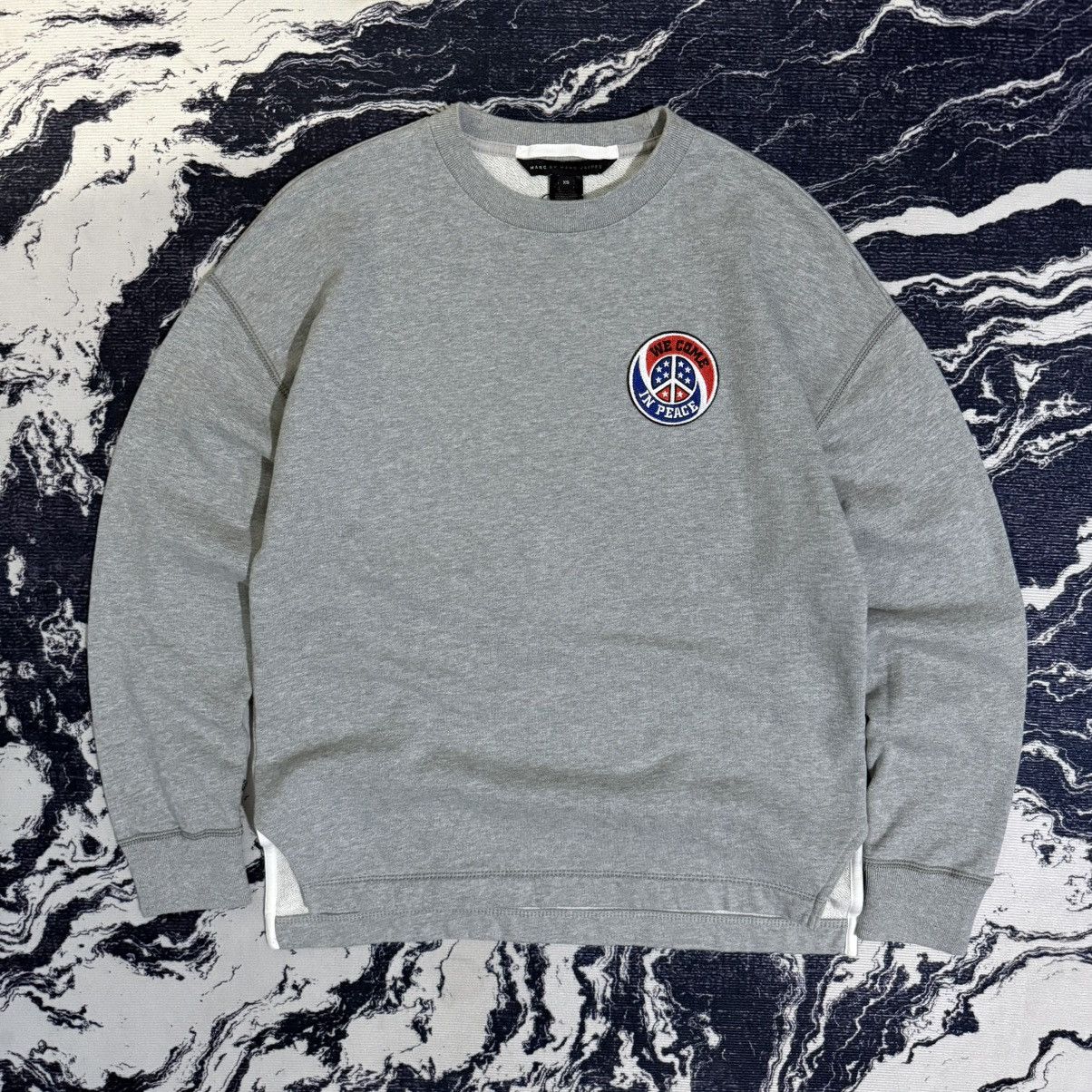 Marc by Marc Jacobs Marc by marc jacobs “we come in peace” sweatshirt Size US XS / EU 42 / 0 - 1 Thumbnail