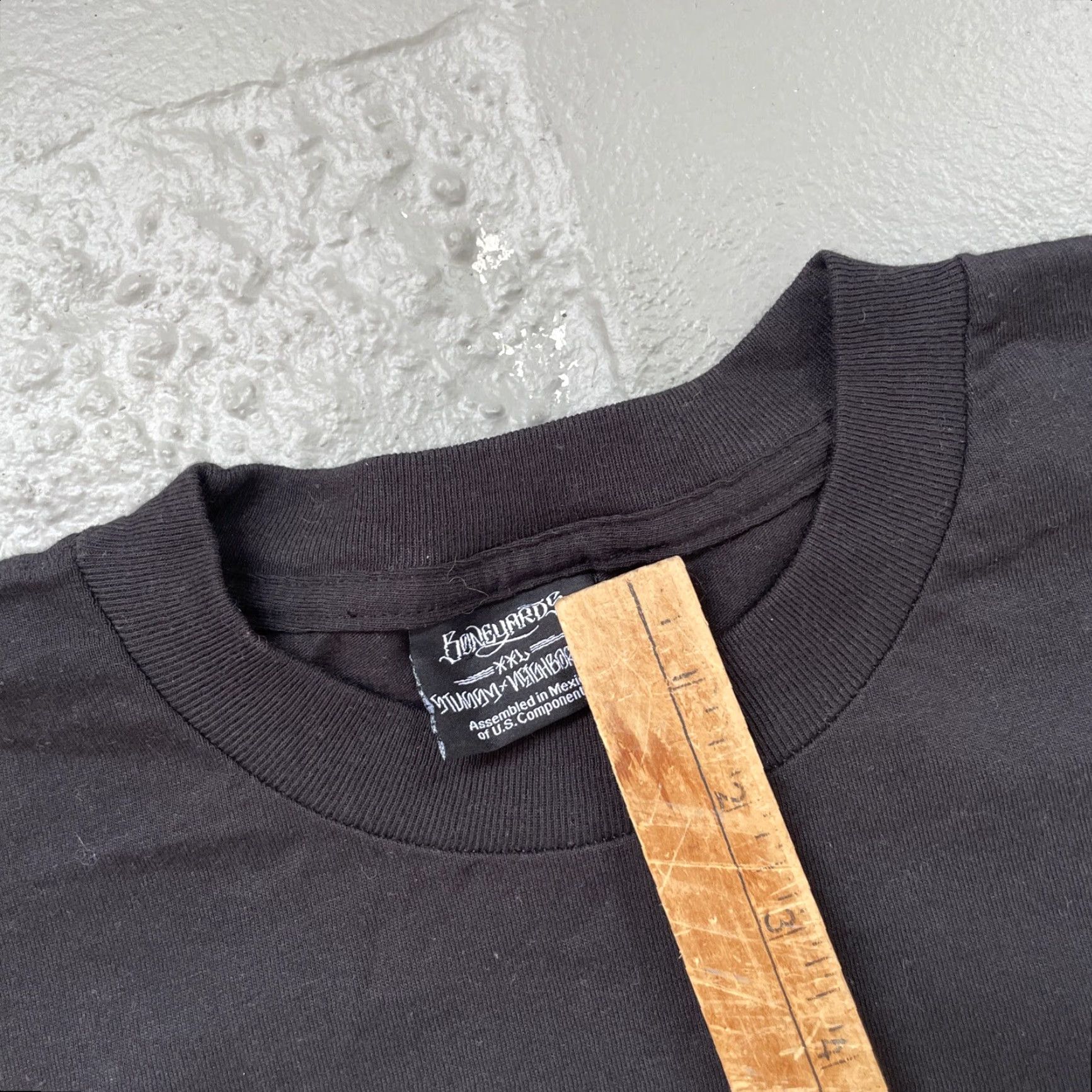 Neighborhood Stussy x Neighborhood NBHD Boneyards Y2K Skate Surf T-Shirt XXL White NWOT Mens Regular 2XL Size US XXL / EU 58 / 5 - 4 Thumbnail
