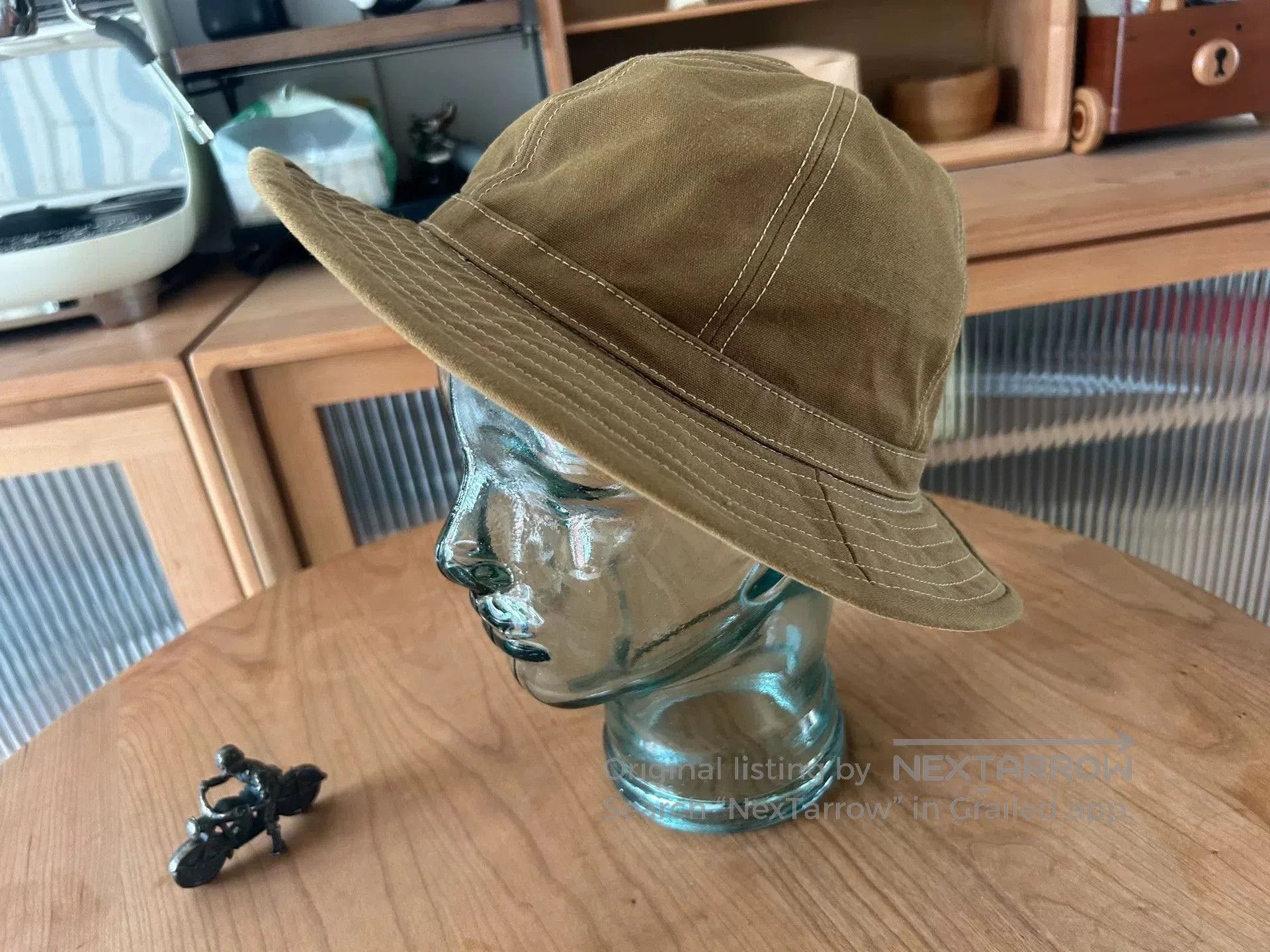 Freewheelers brown outdoor wide-brimmed hunting hat. Size ONE SIZE - 1 Thumbnail