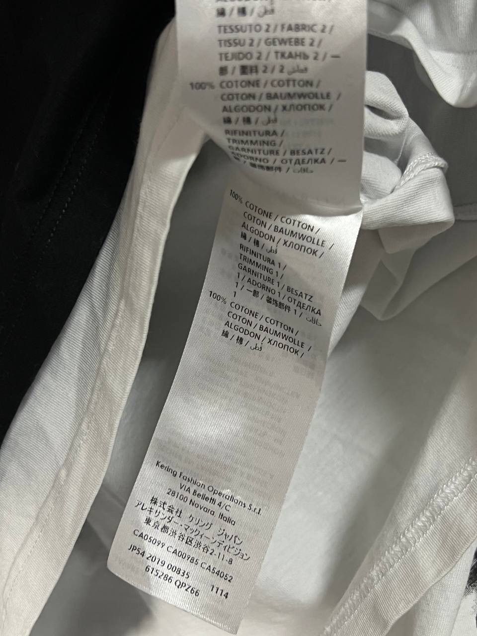 Alexander McQueen ALEXANDER MCQUEEN Cotton crewneck double Tee Size US L / EU 52-54 / 3 - 7 Thumbnail