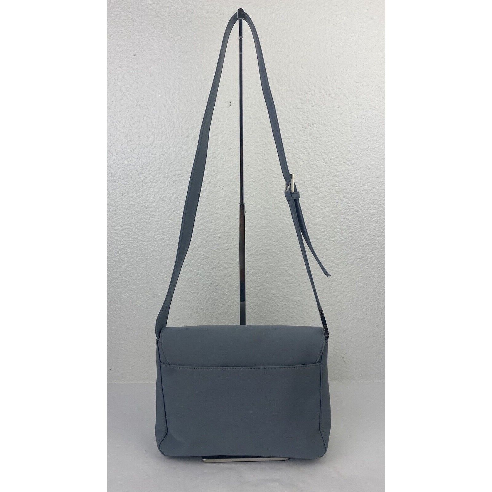 Guess VTG GUESS Gray Nylon Shoulder Bag Purse Metal Logo Y2K 90s Size ONE SIZE - 8 Thumbnail