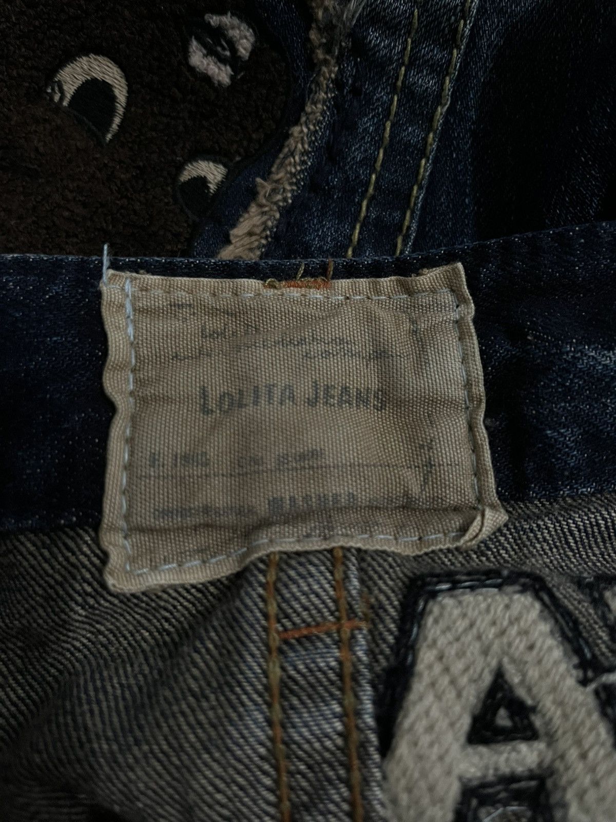 Japanese Brand LOLITA X YOSHIMOTO NARA JEANS Size US 31 - 5 Thumbnail