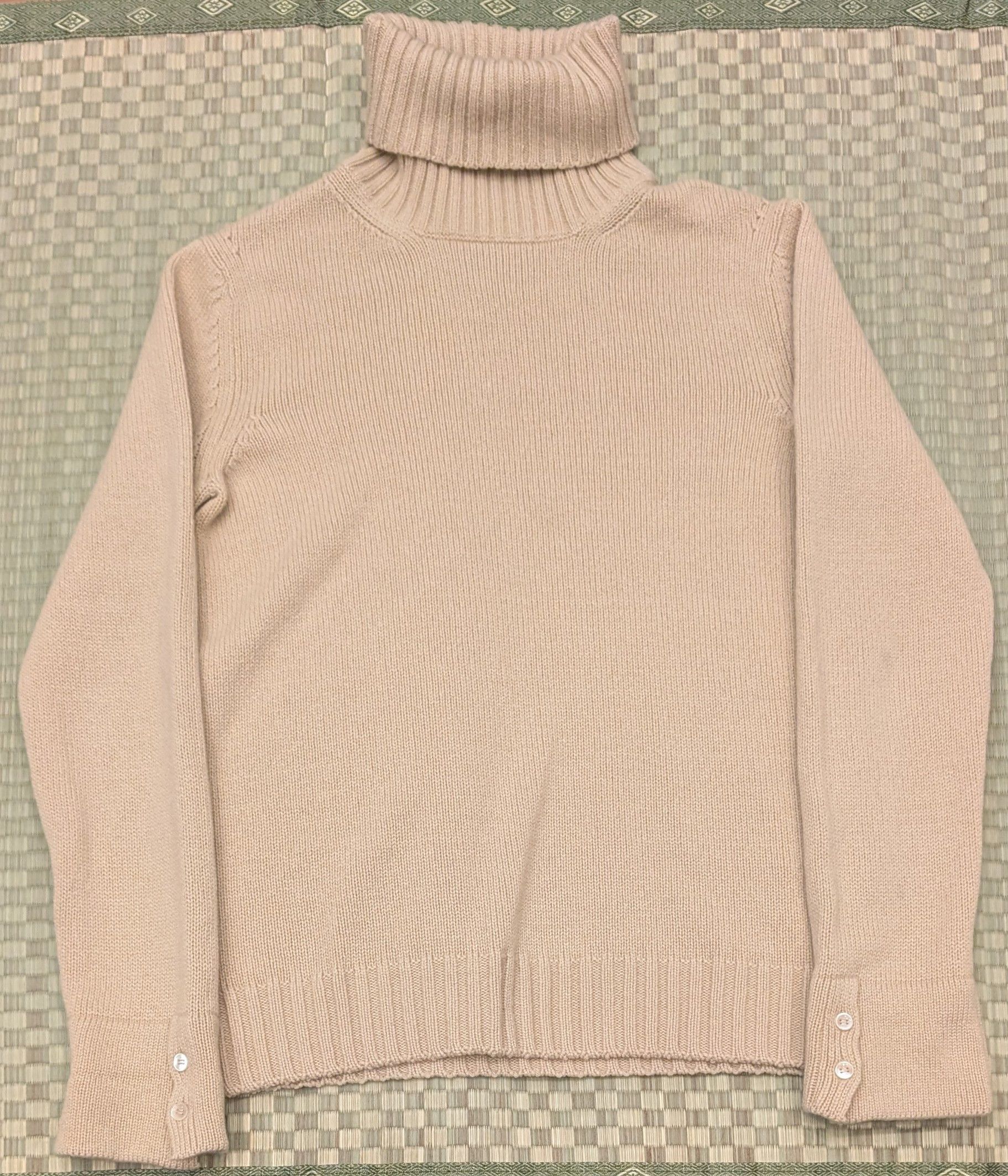 Malo 100% Cashmere Knit Turtleneck Sweater Made in Italy