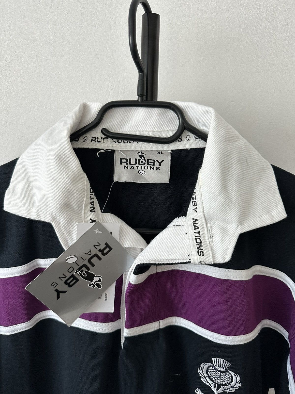Other Rugby Nations Scotland polo shirt long sleeve Size US XL / EU 56 / 4 - 5 Thumbnail