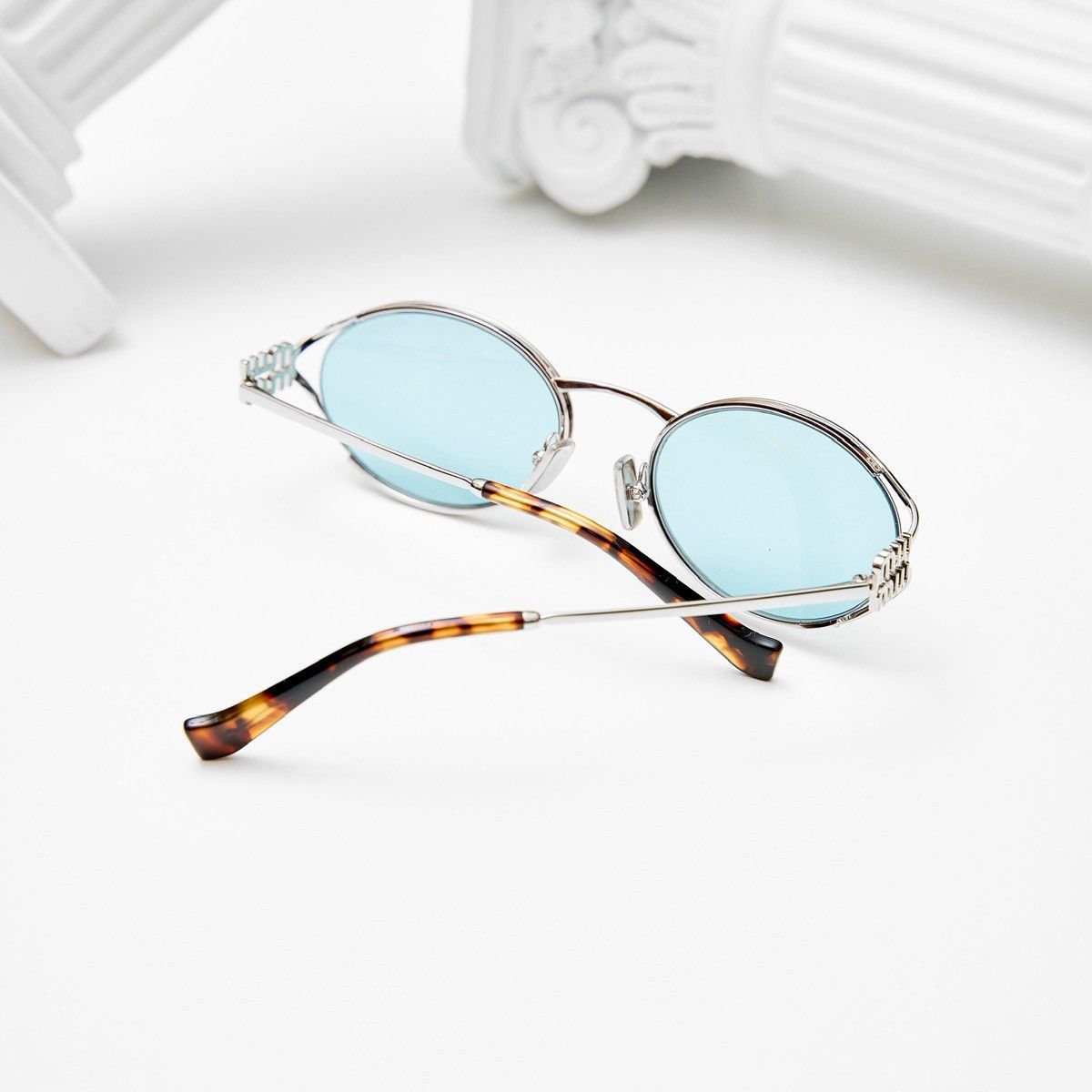Miu Miu MIU MIU 0MU 52YS 1BC20R SUNGLASSES Size ONE SIZE - 7 Thumbnail