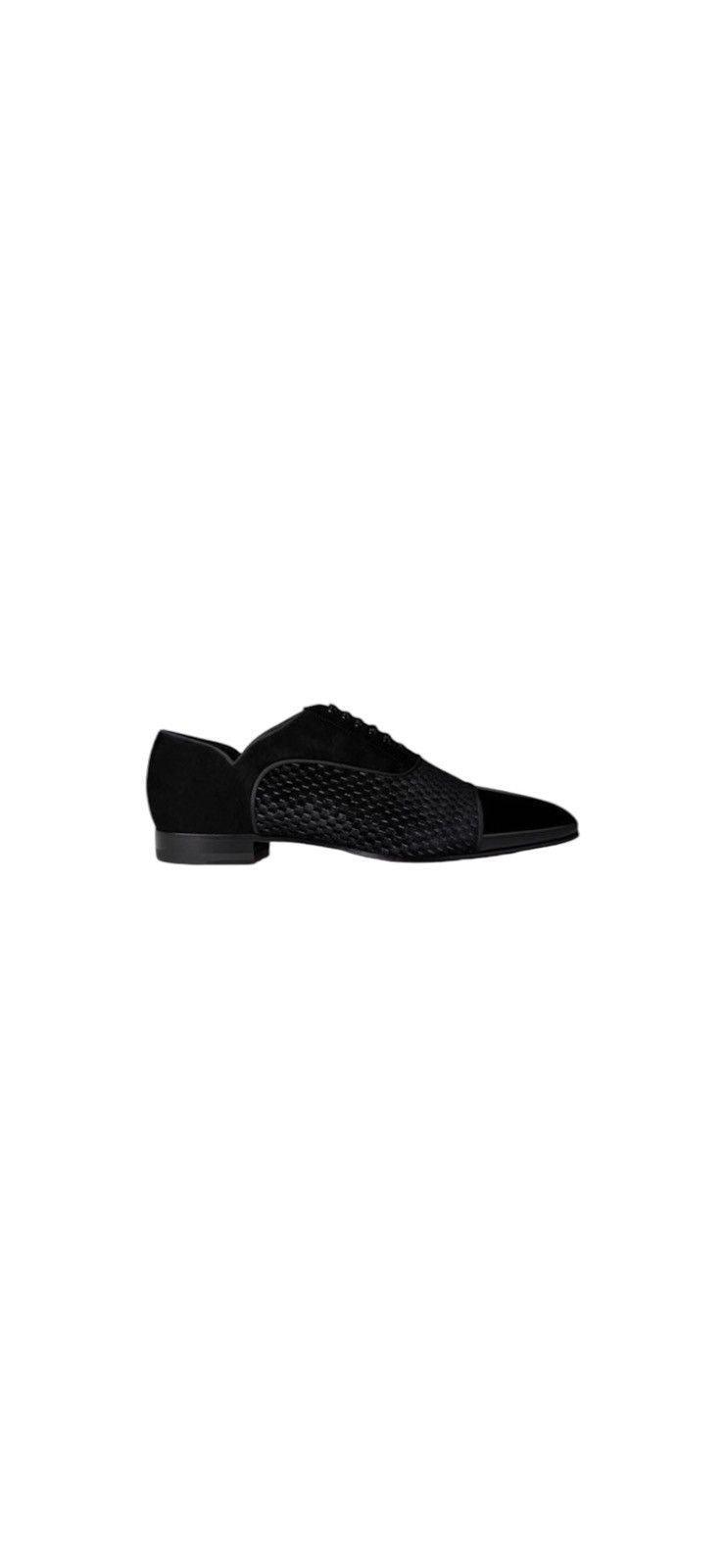 Christian Louboutin GREGGO VELVET OXFORD SHOES Size US 11 / EU 44 - 1 Thumbnail