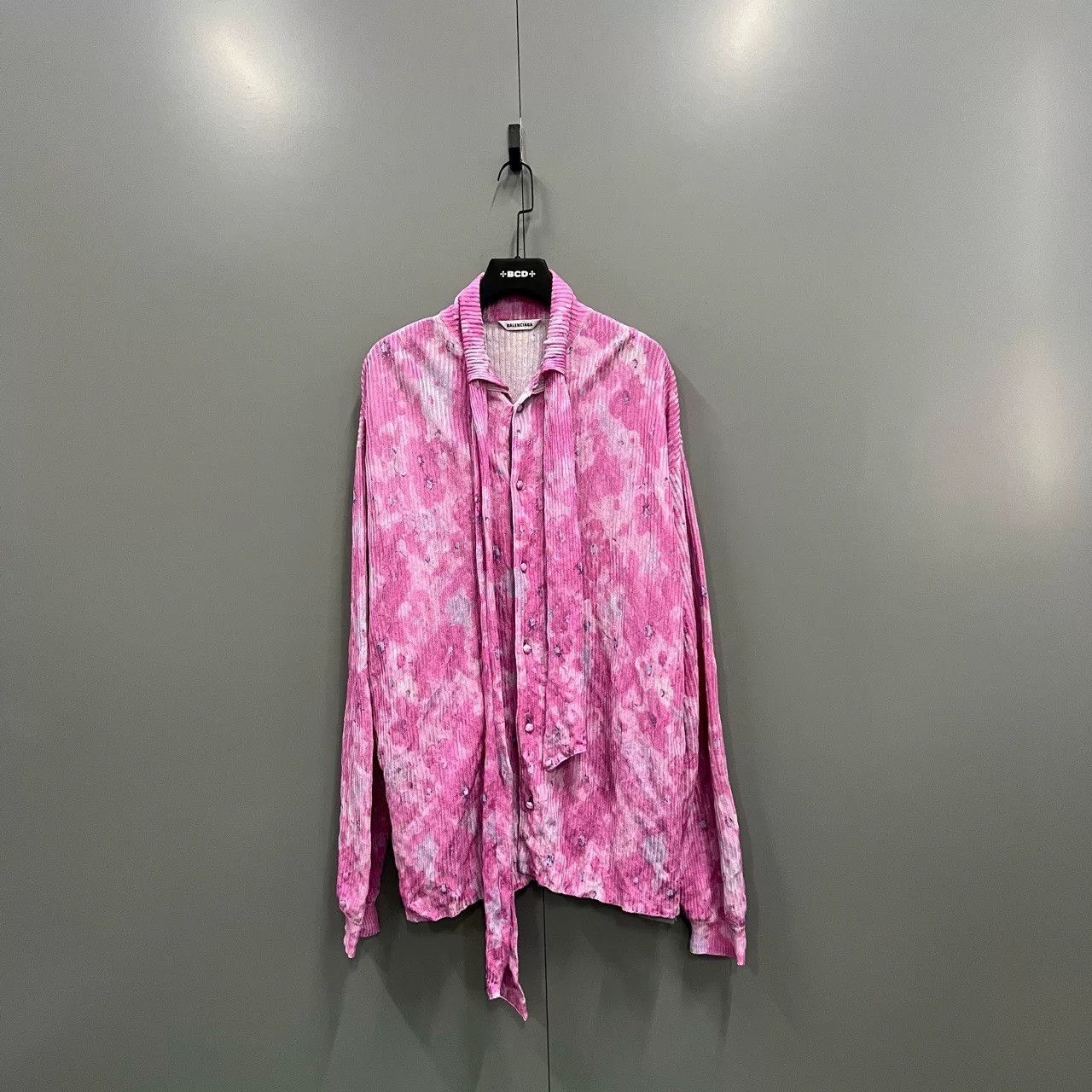 Balenciaga Balenciaga Tie-Dye Tie Shirt Size US M / EU 48-50 / 2 - 1 Thumbnail