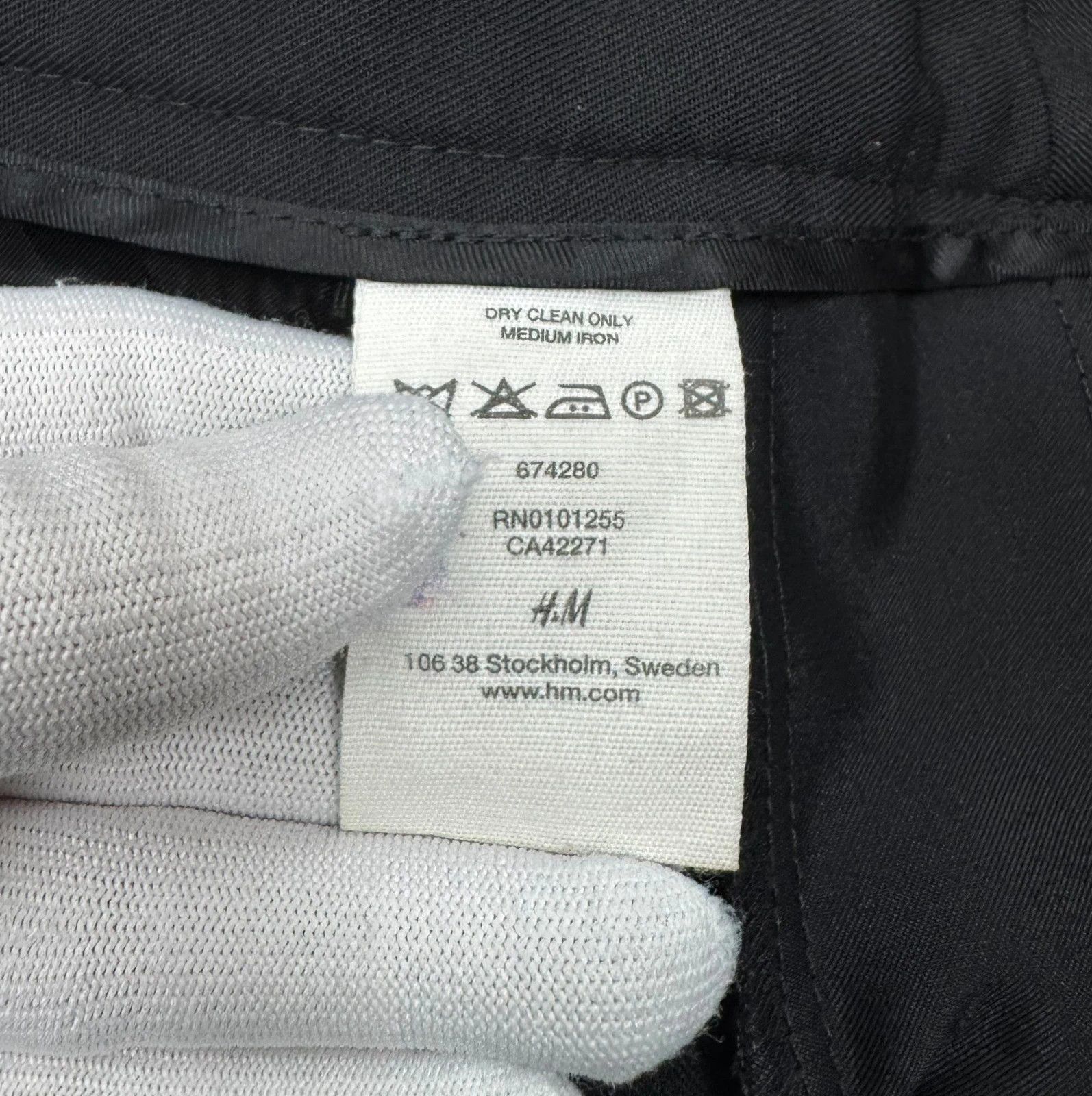 Viktor & Rolf H&M Wool Dress Pants Draped size EU36 US6