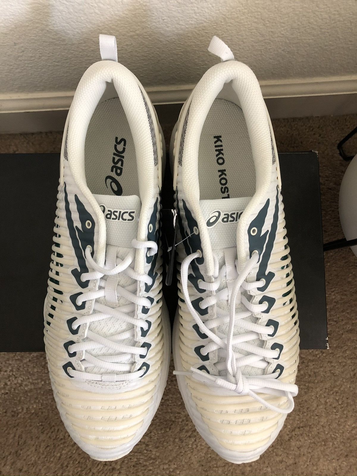 Asics × Kiko Kostadinov KIKO KOSTADINOV X Asics Gel Delva 1 “Cool Mist” Size US 11.5 / EU 44-45 - 3 Thumbnail
