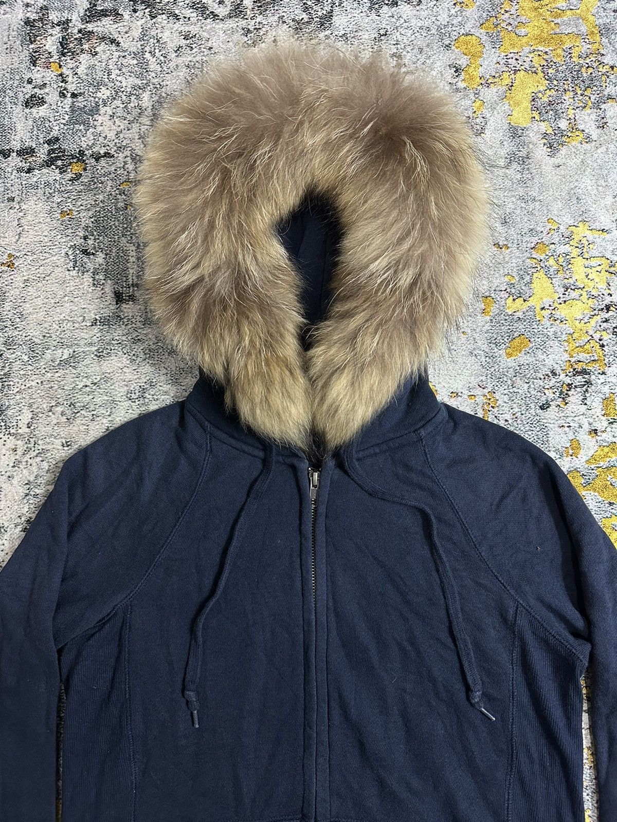 20471120 FUR ZIP UP HOODIE UNIQLO IFSIXWASNINE LGB STYLE Size US M / EU 48-50 / 2 - 2 Thumbnail